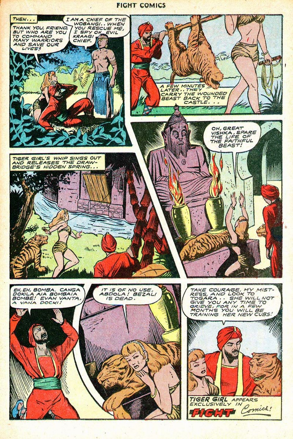 Read online Fight Comics comic -  Issue #36 - 19