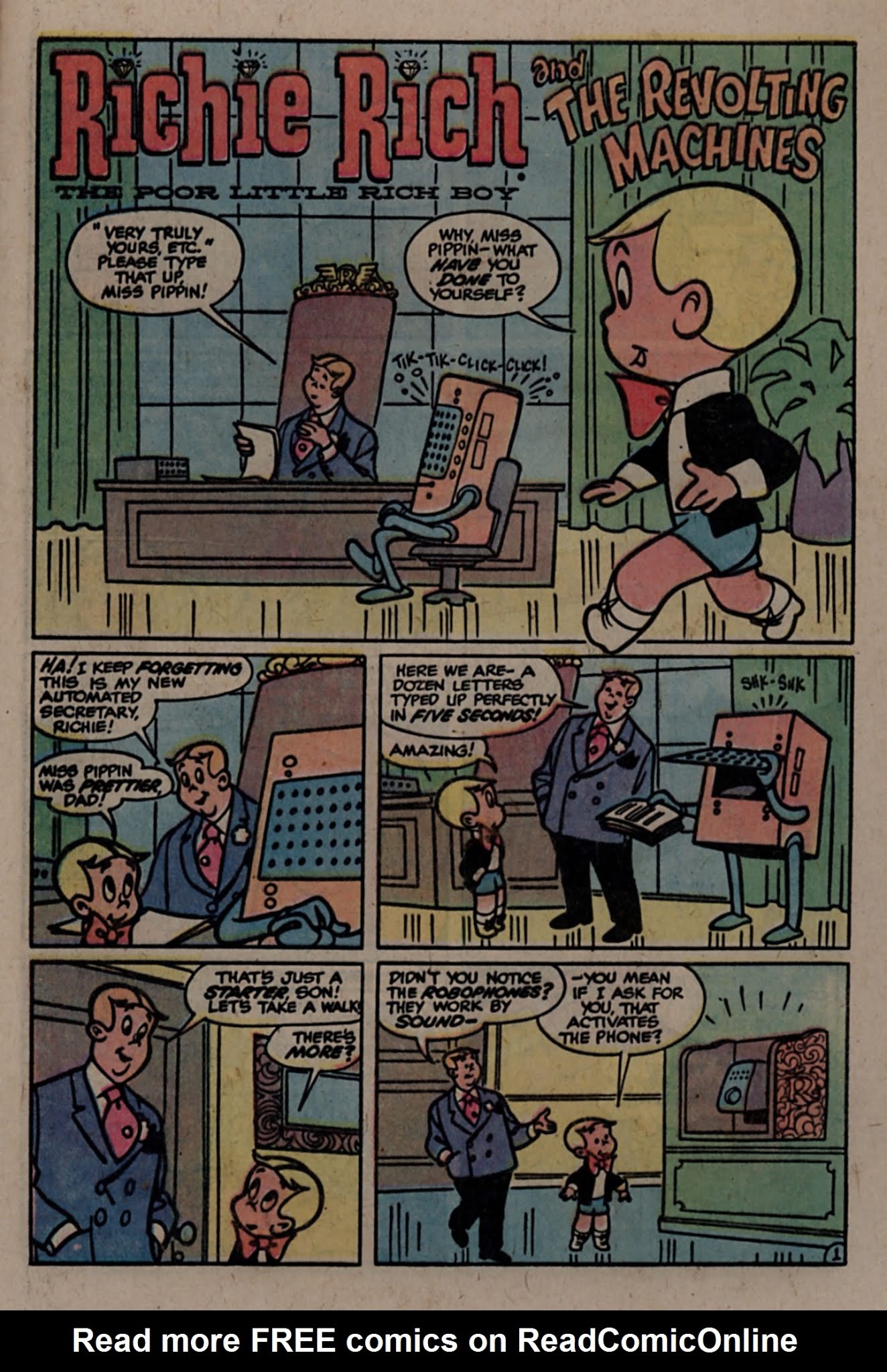 Read online Richie Rich & Dollar the Dog comic -  Issue #2 - 29