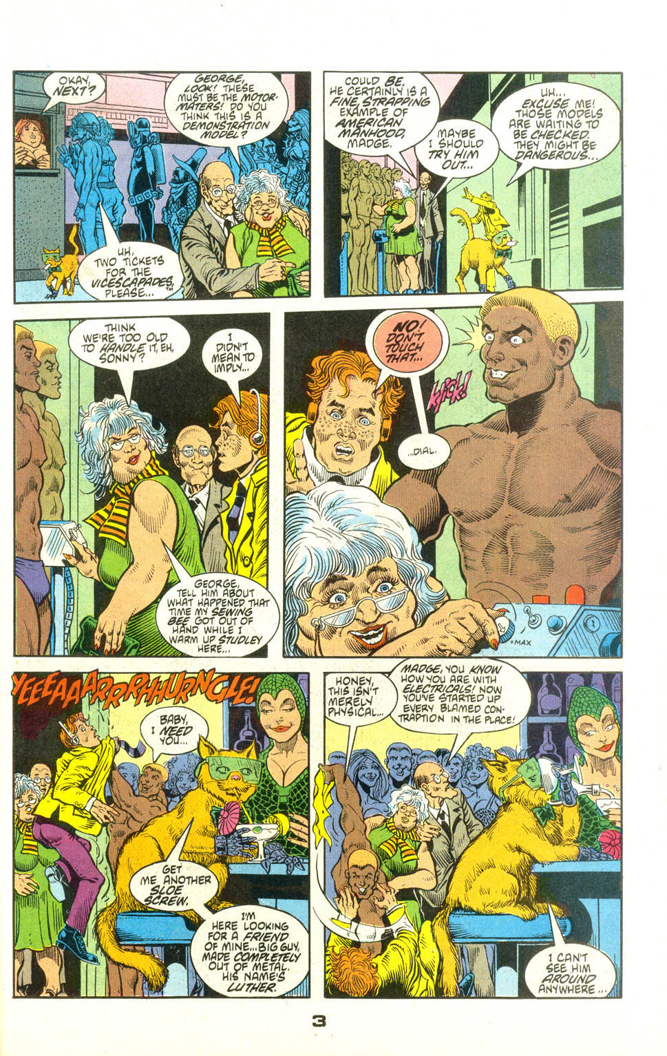 Read online American Flagg! comic -  Issue #23 - 25