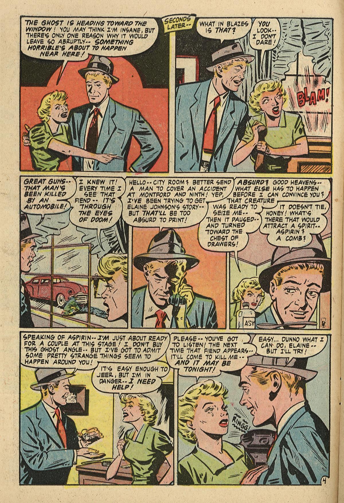 Read online Adventures Into The Unknown comic -  Issue #37 - 14