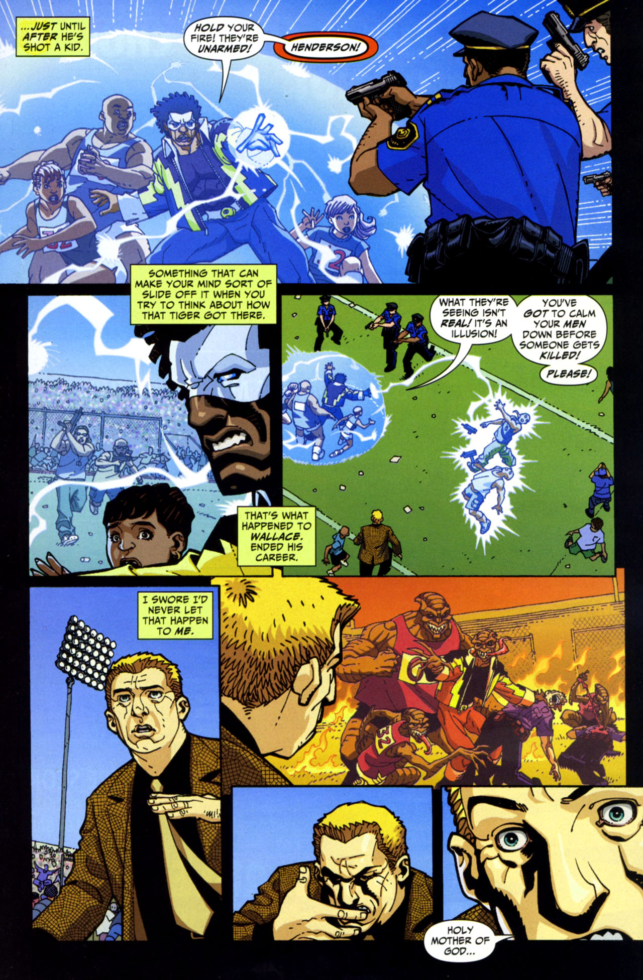 Read online Black Lightning: Year One comic -  Issue #5 - 16