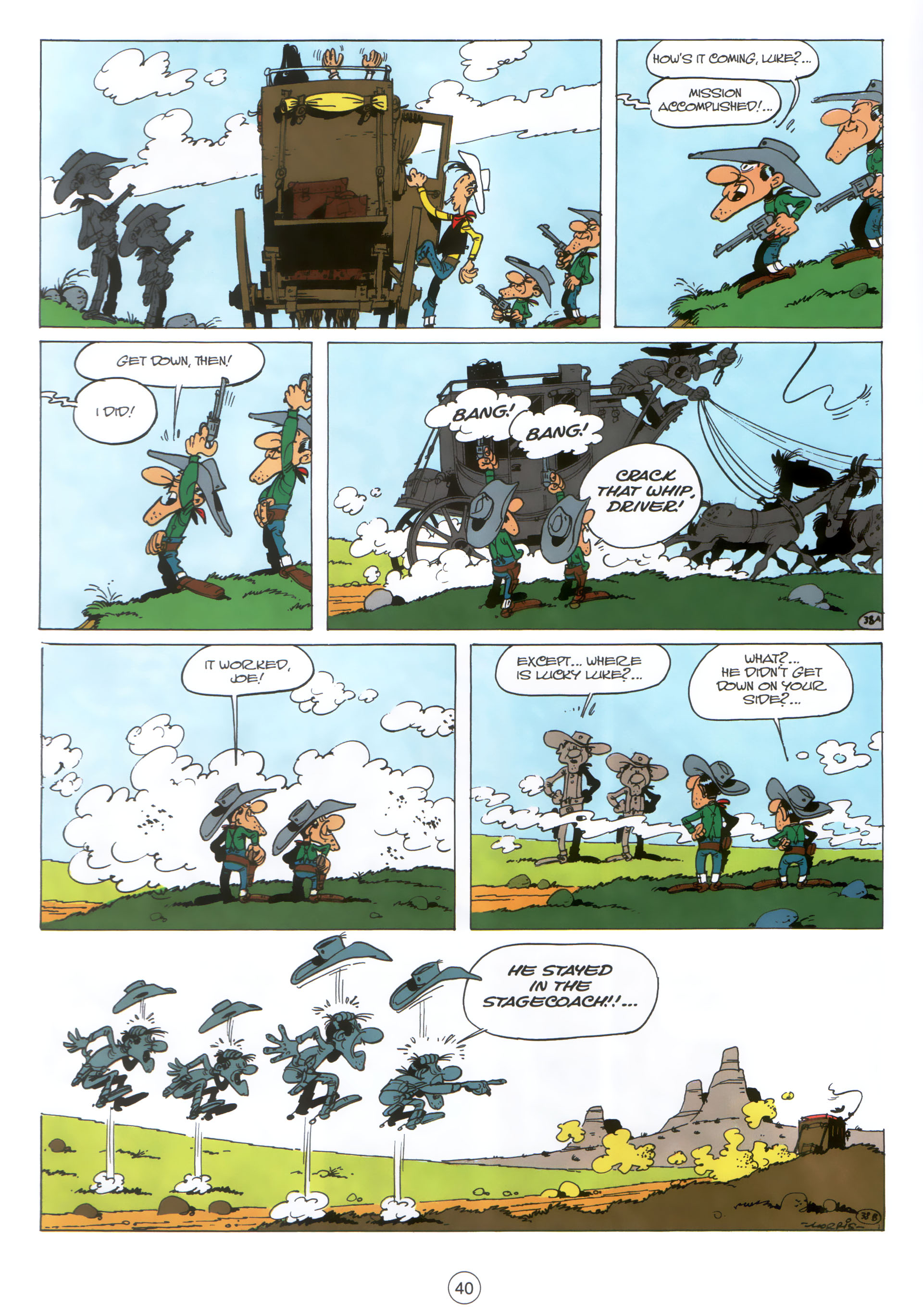 Read online A Lucky Luke Adventure comic -  Issue #30 - 39