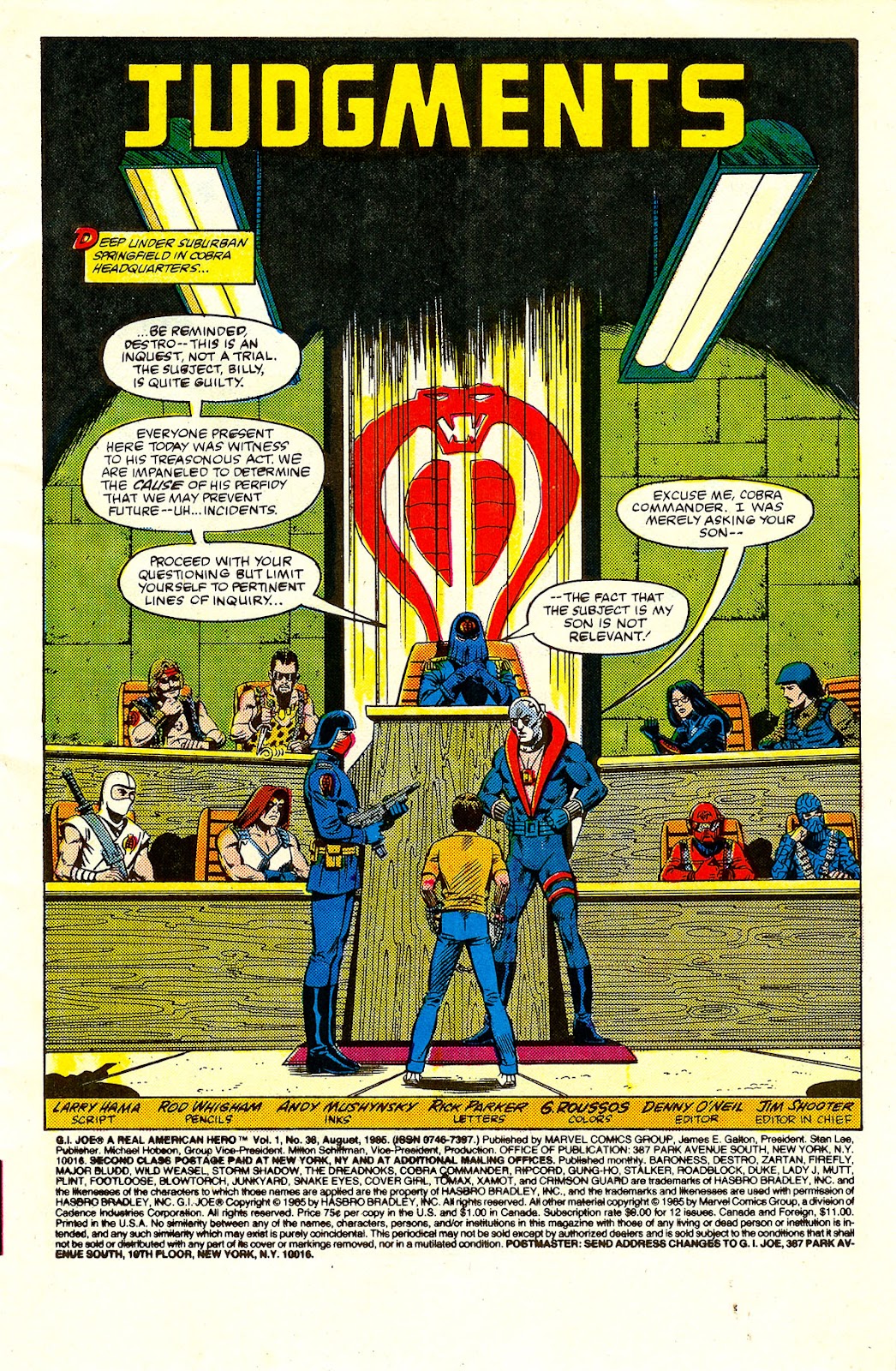 G.I. Joe: A Real American Hero issue 38 - Page 2