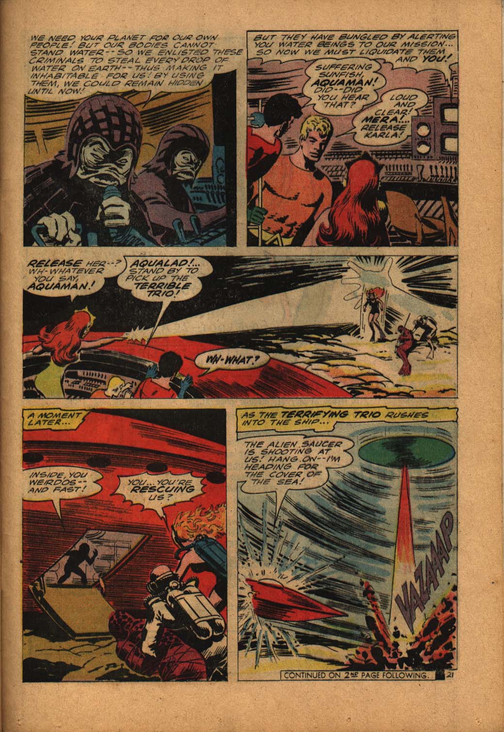 Read online Aquaman (1962) comic -  Issue #24 - 29