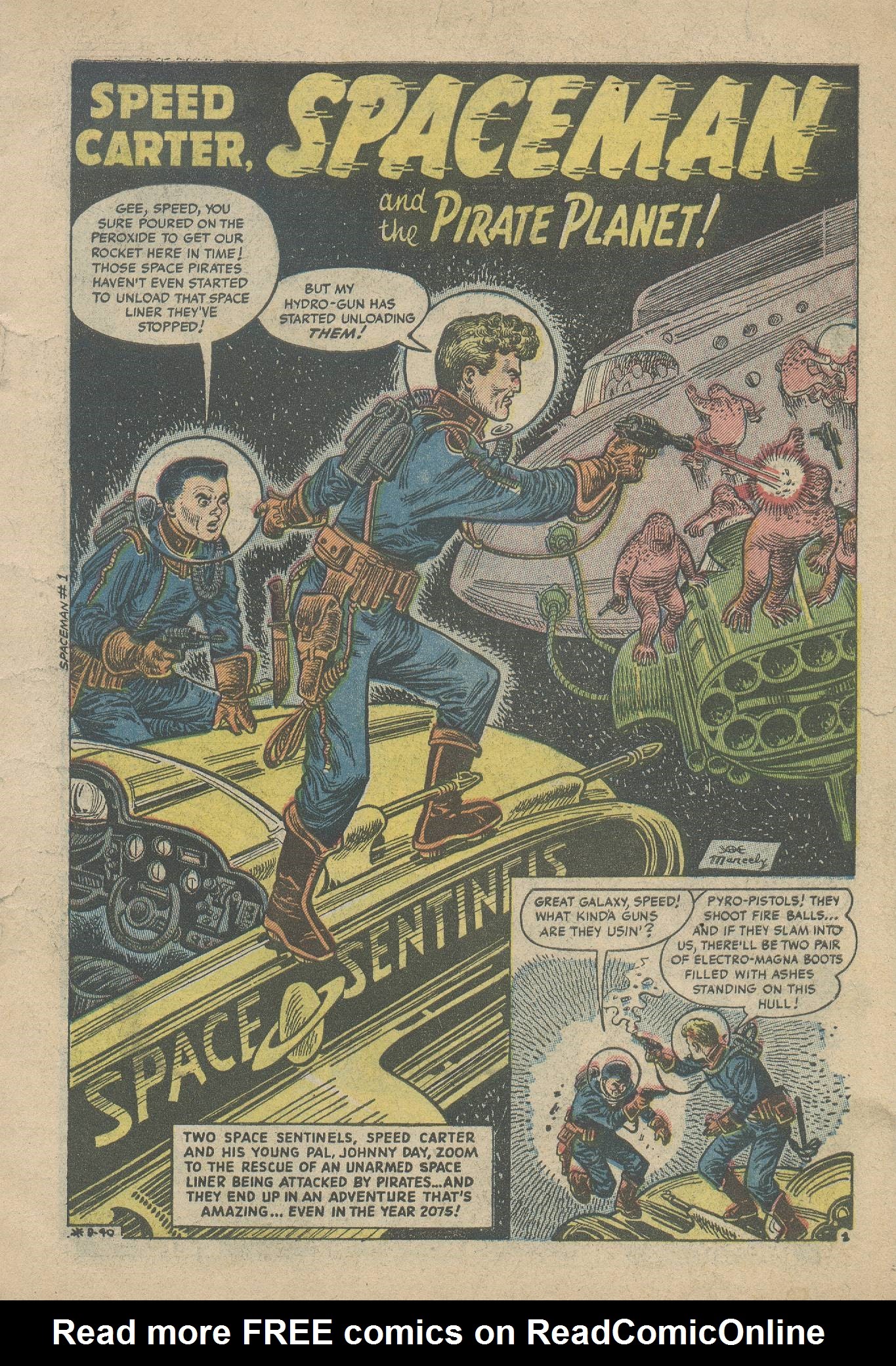 Read online Speed Carter, Spaceman comic -  Issue #1 - 3
