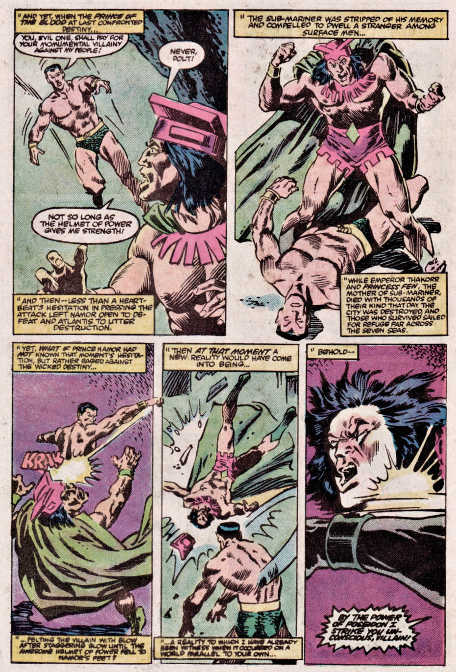 Read online What If? (1977) comic -  Issue #41 - The Sub-mariner had saved Atlantis from its destiny - 5