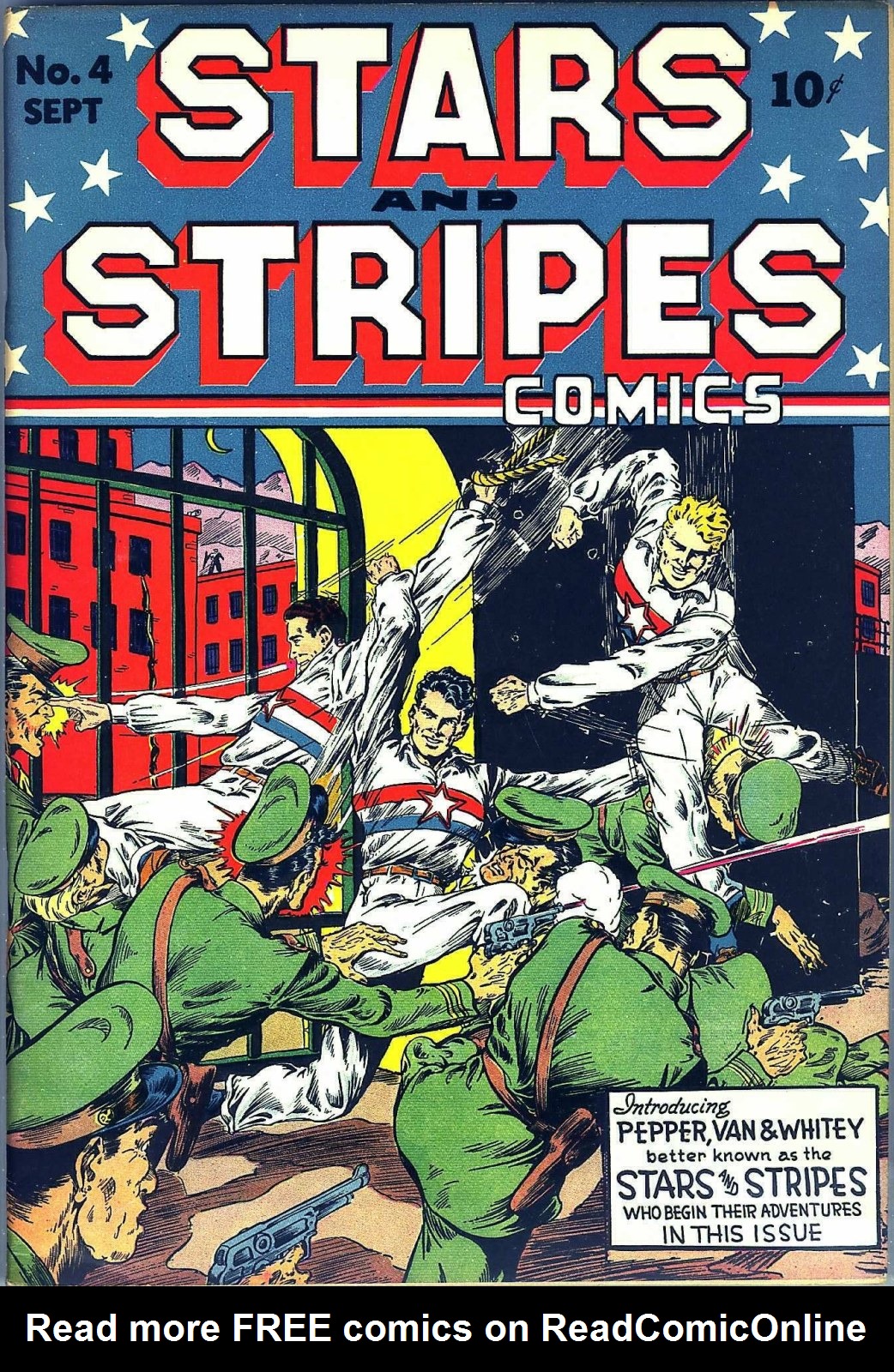 Read online Stars and Stripes Comics comic -  Issue #4 - 2