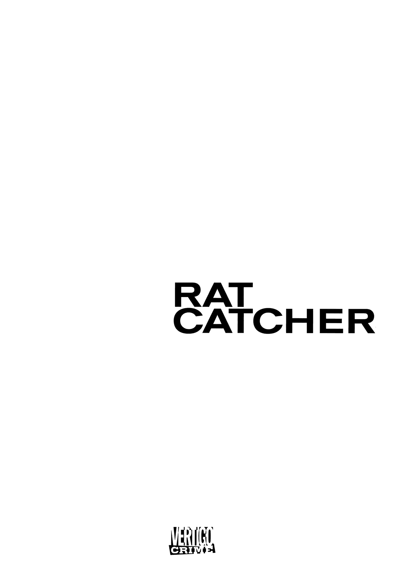 Read online Rat Catcher comic -  Issue # TPB - 4