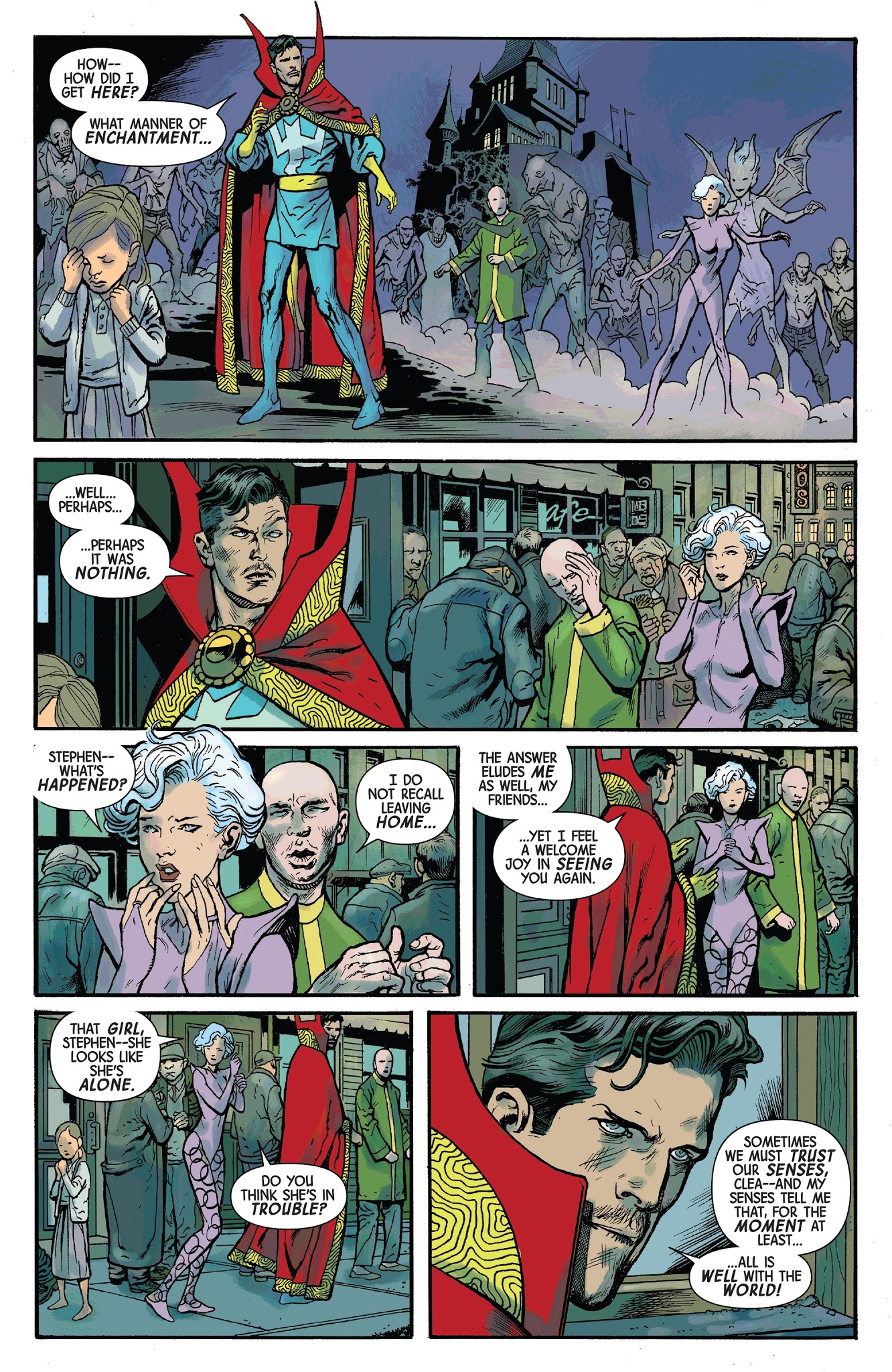 Read online Doctor Strange (2015) comic -  Issue #25 - 26