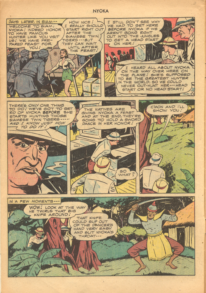 Read online Nyoka the Jungle Girl (1945) comic -  Issue #23 - 6