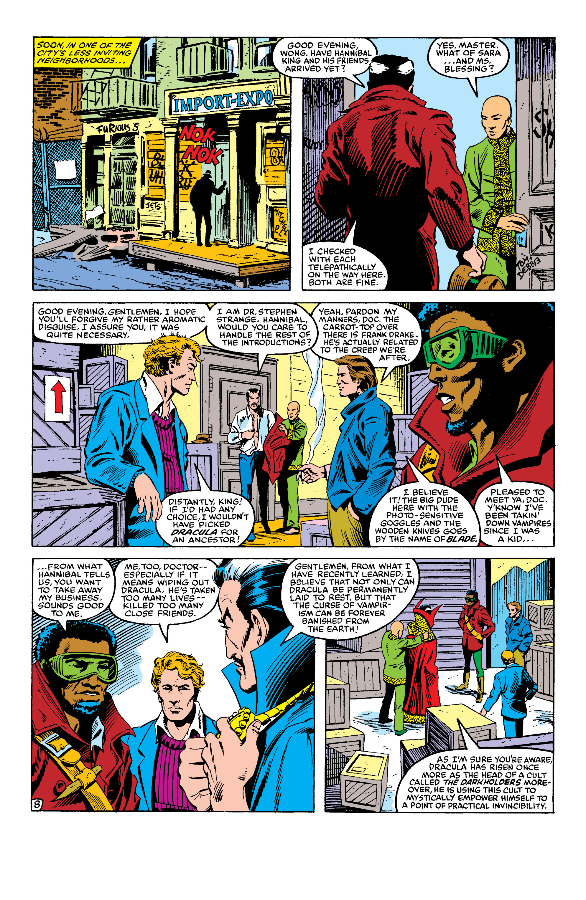 Read online Doctor Strange vs. Dracula comic -  Issue # TPB - 117