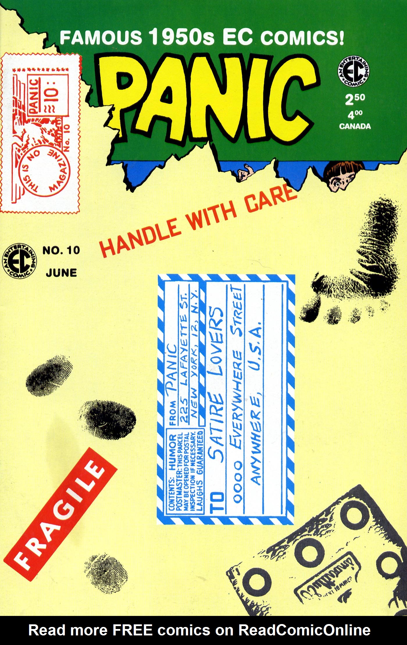 Read online Panic comic -  Issue #10 - 1