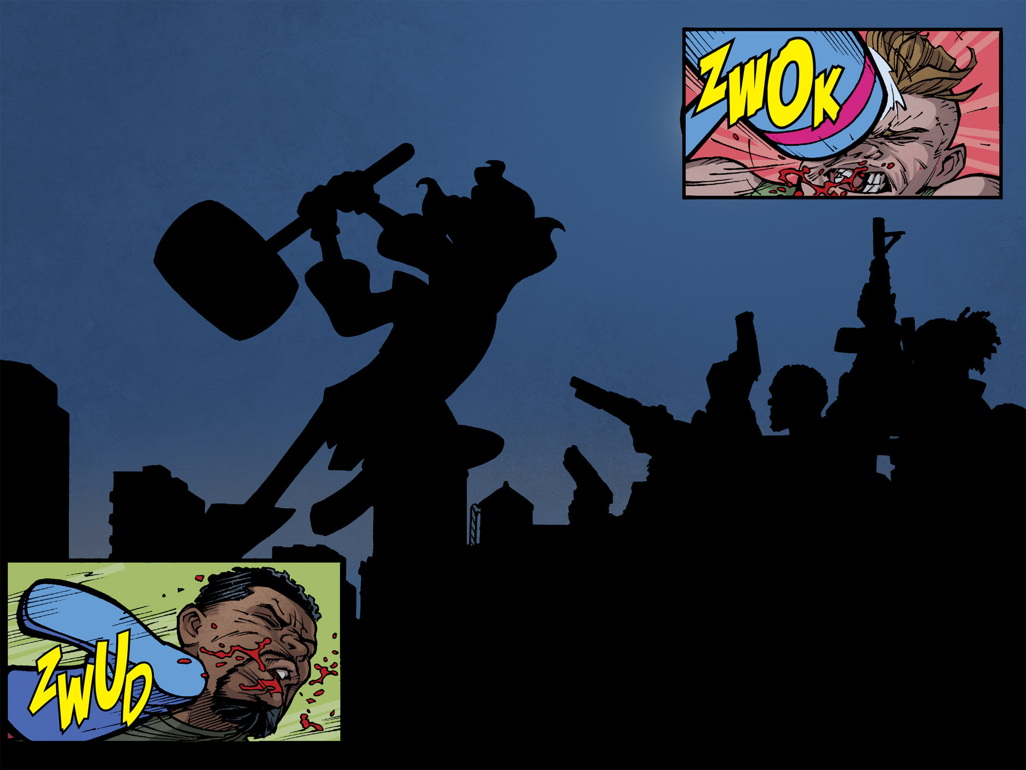 Read online Slapstick Infinite Comic comic -  Issue #1 - 16