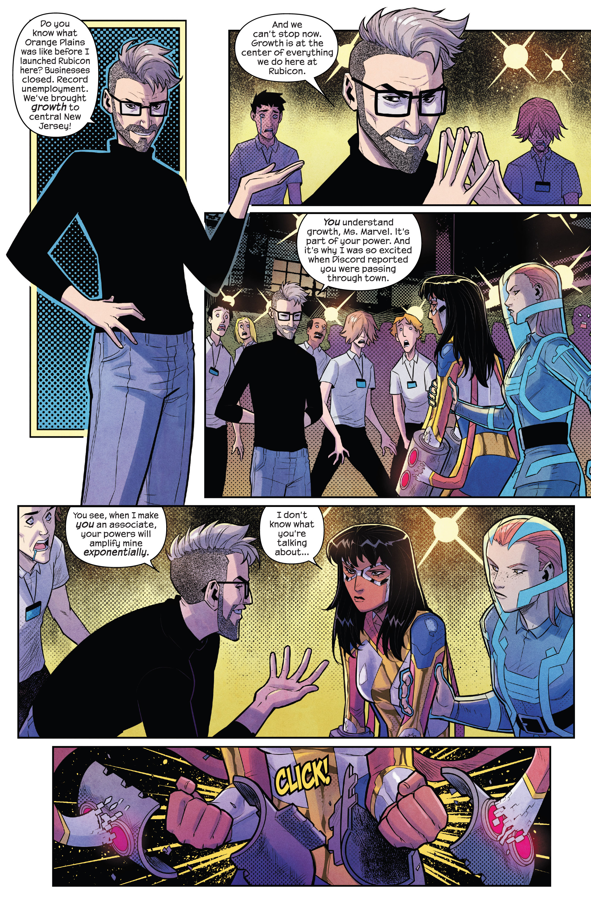 Read online Magnificent Ms. Marvel comic -  Issue #8 - 10