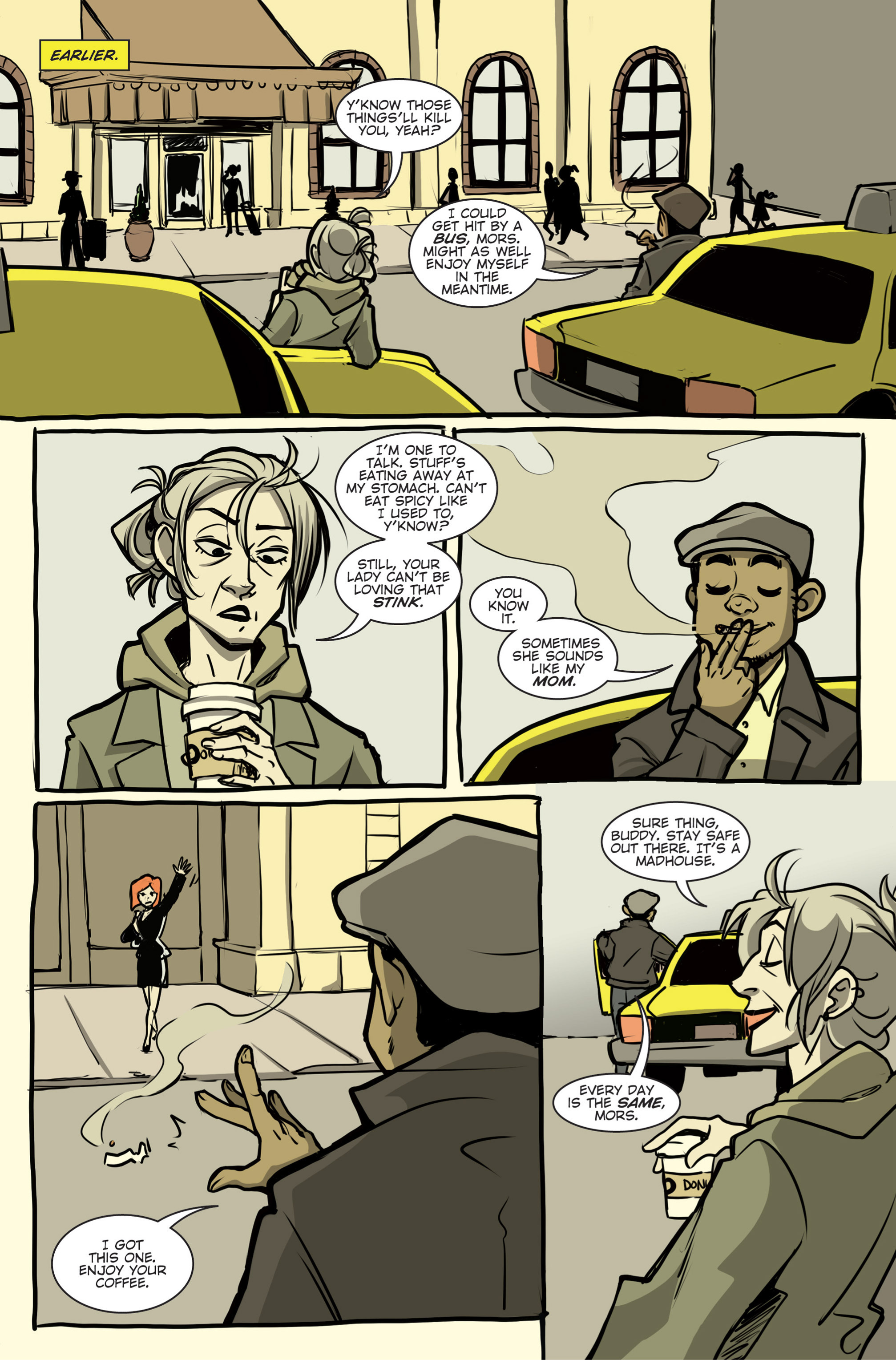 Read online Cyrus Perkins and the Haunted Taxicab comic -  Issue # TPB - 7