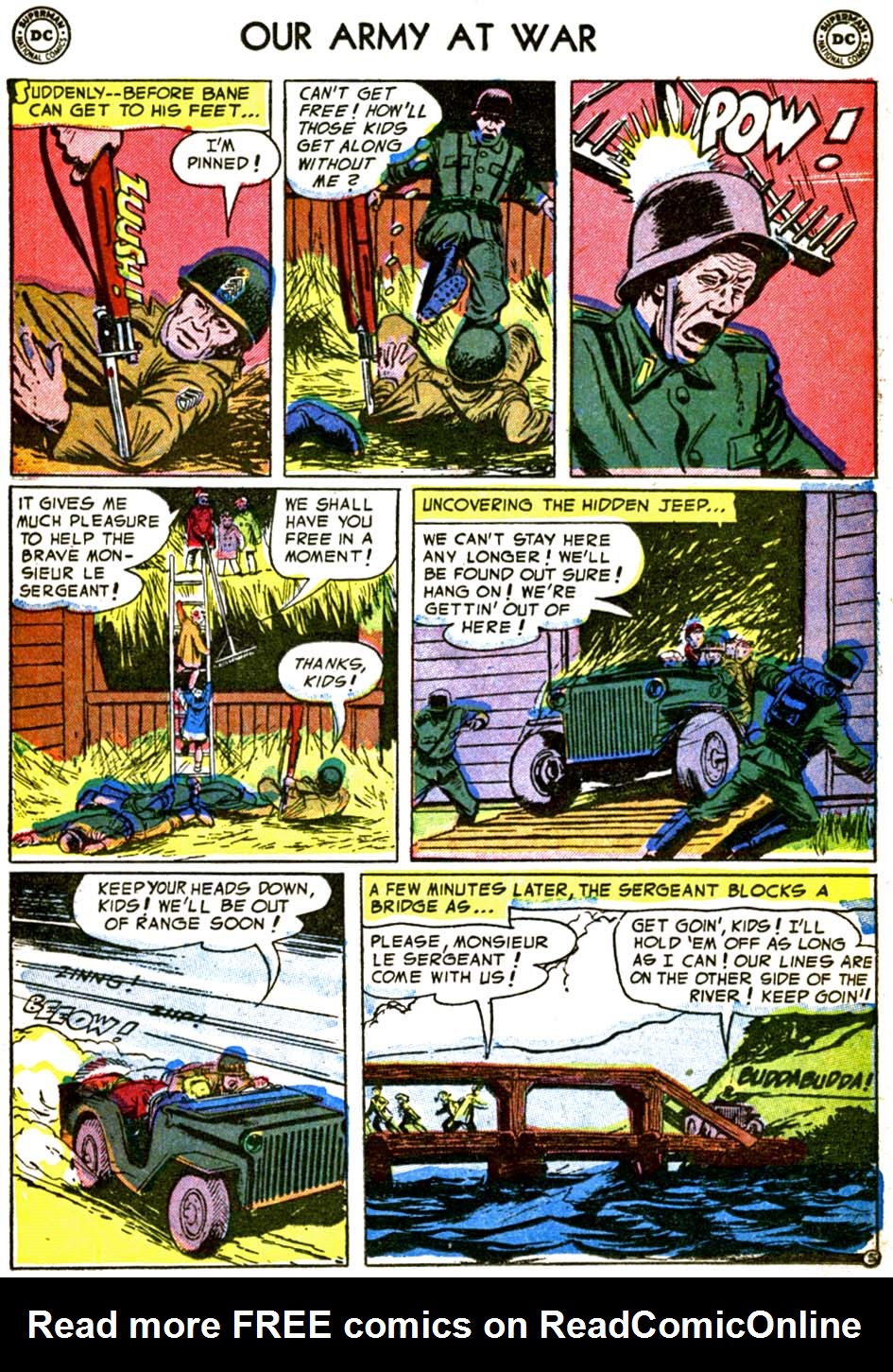 Read online Our Army at War (1952) comic -  Issue #24 - 23