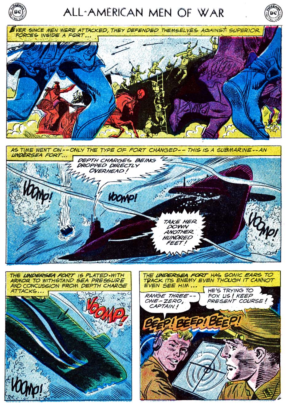 Read online All-American Men of War comic -  Issue #66 - 8