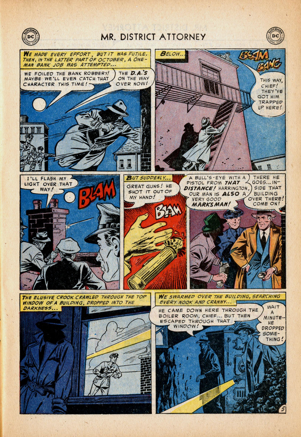 Read online Mr. District Attorney comic -  Issue #36 - 7