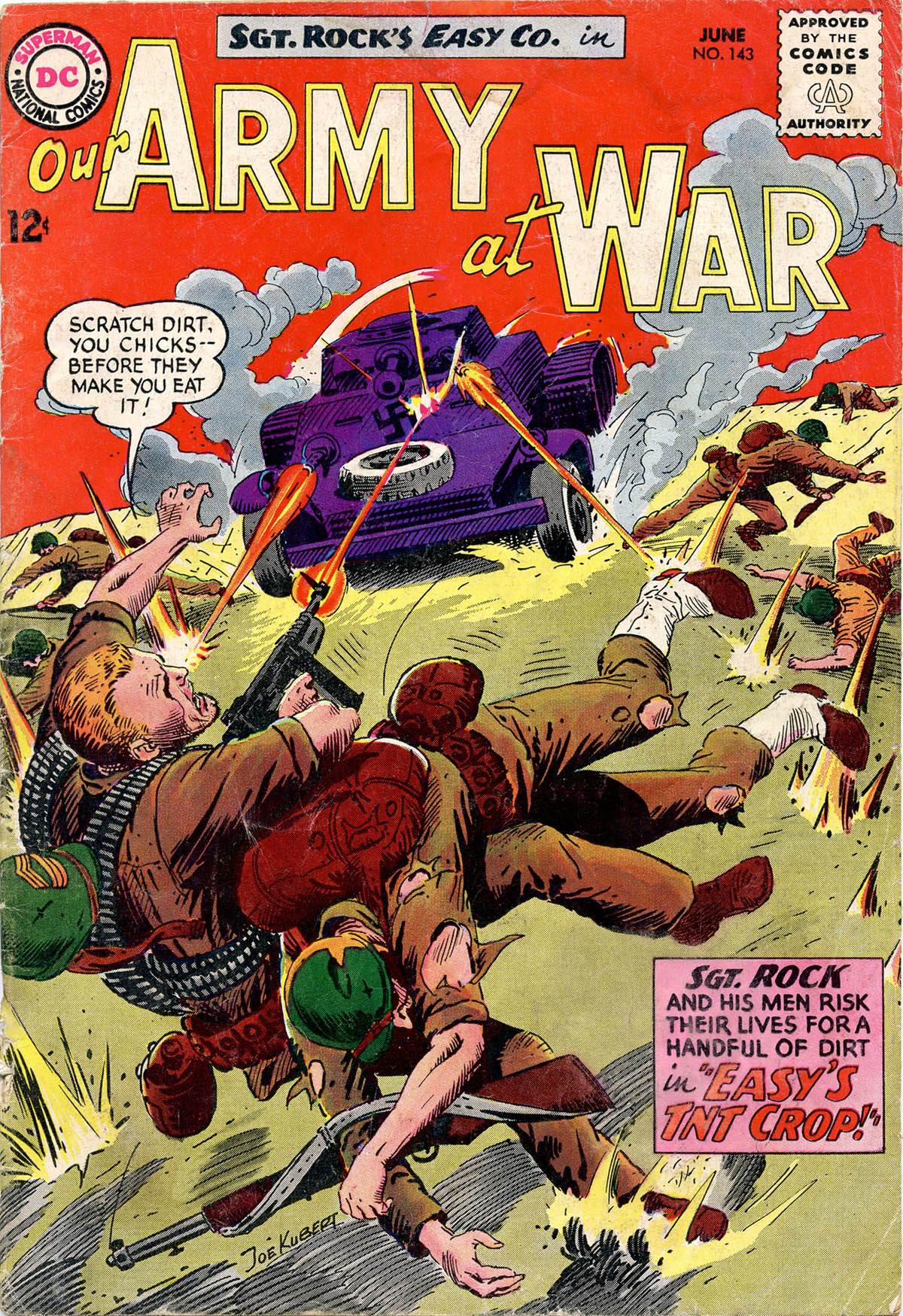 Read online Our Army at War (1952) comic -  Issue #143 - 1