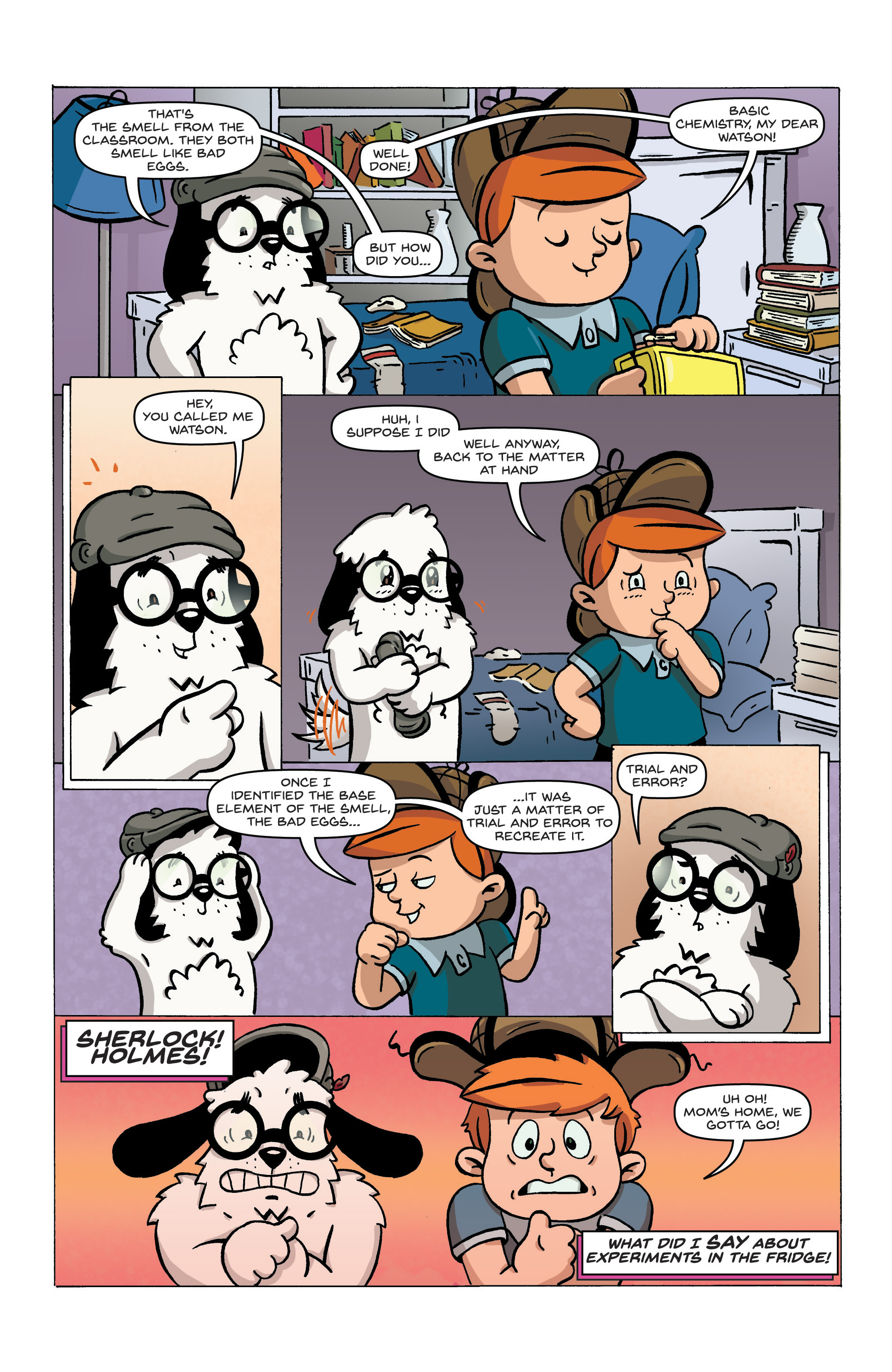 Read online Kid Sherlock comic -  Issue #1 - 16