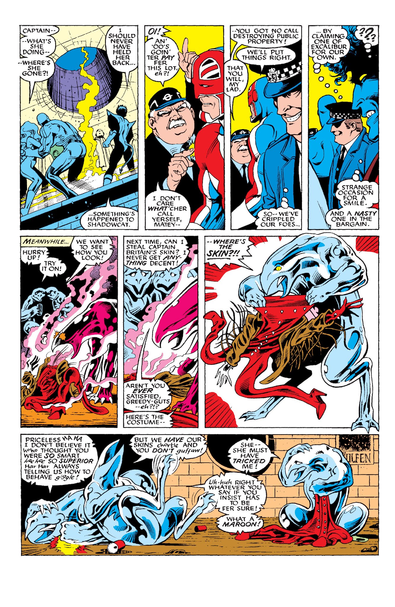 Read online Excalibur (1988) comic -  Issue # TPB 1 (Part 1) - 87