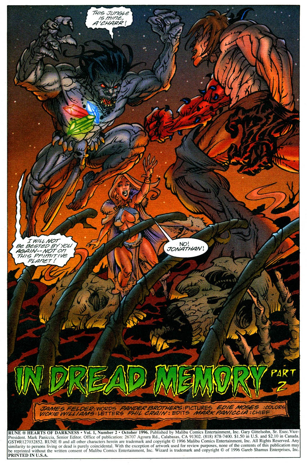 Read online Rune: Hearts of Darkness comic -  Issue #2 - 19