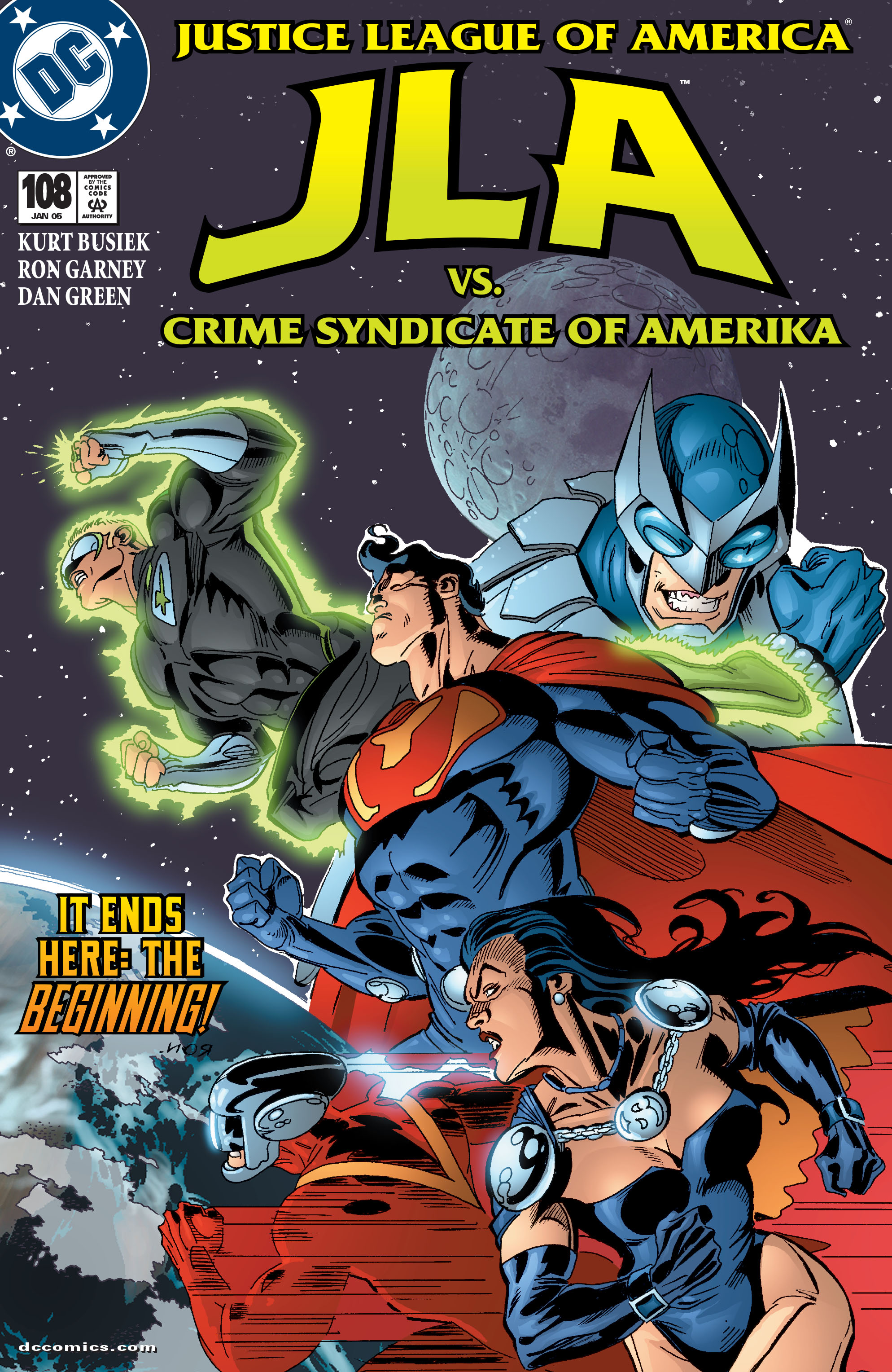 Read online JLA (1997) comic -  Issue #108 - 1