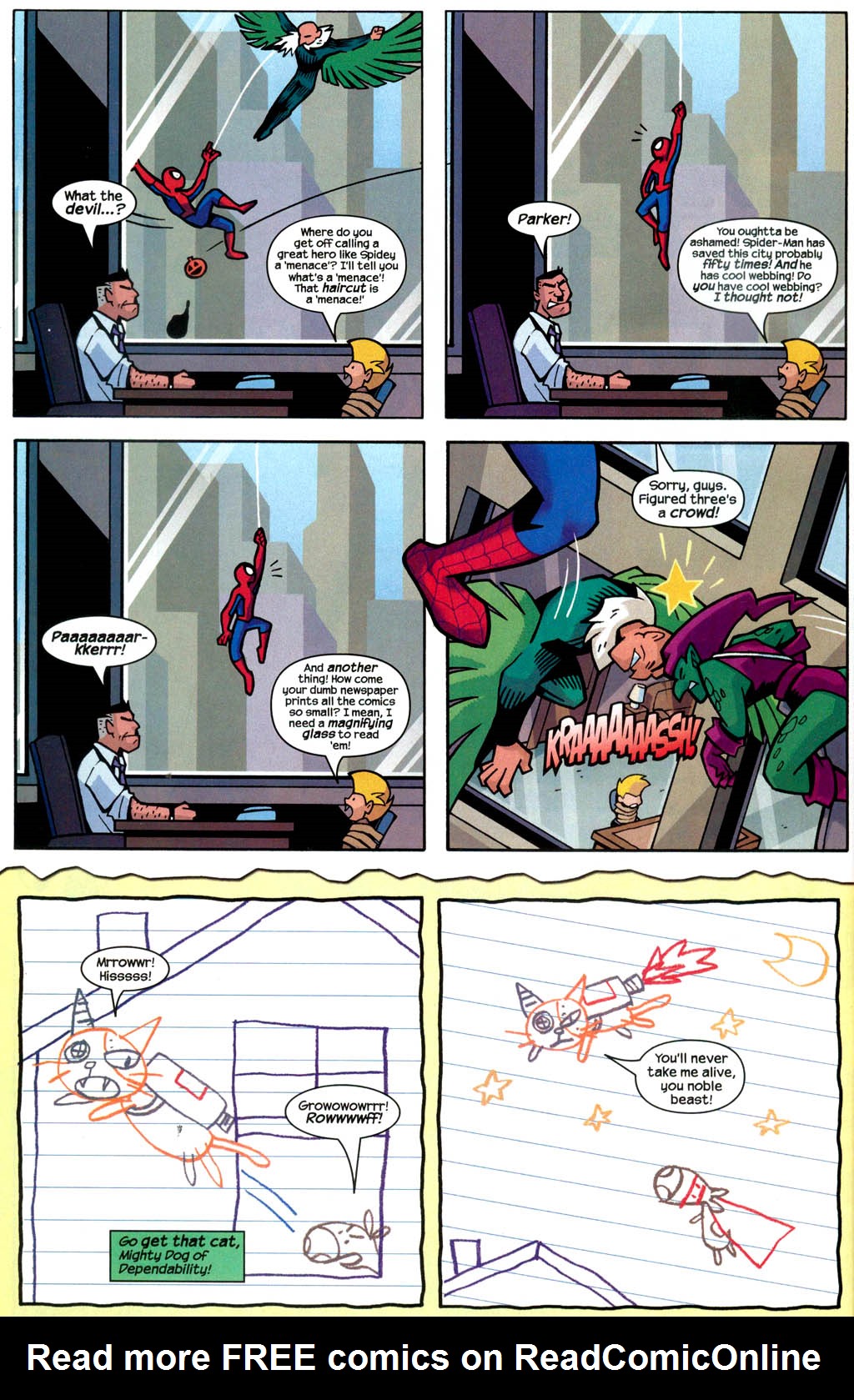 Read online Marvelous Adventures of Gus Beezer comic -  Issue # Gus Beezer and Spider-Man - 19