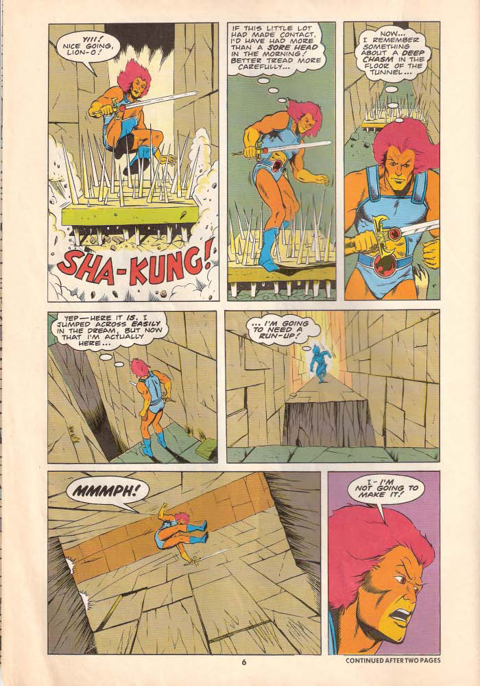 Read online ThunderCats (1987) comic -  Issue #29 - 6