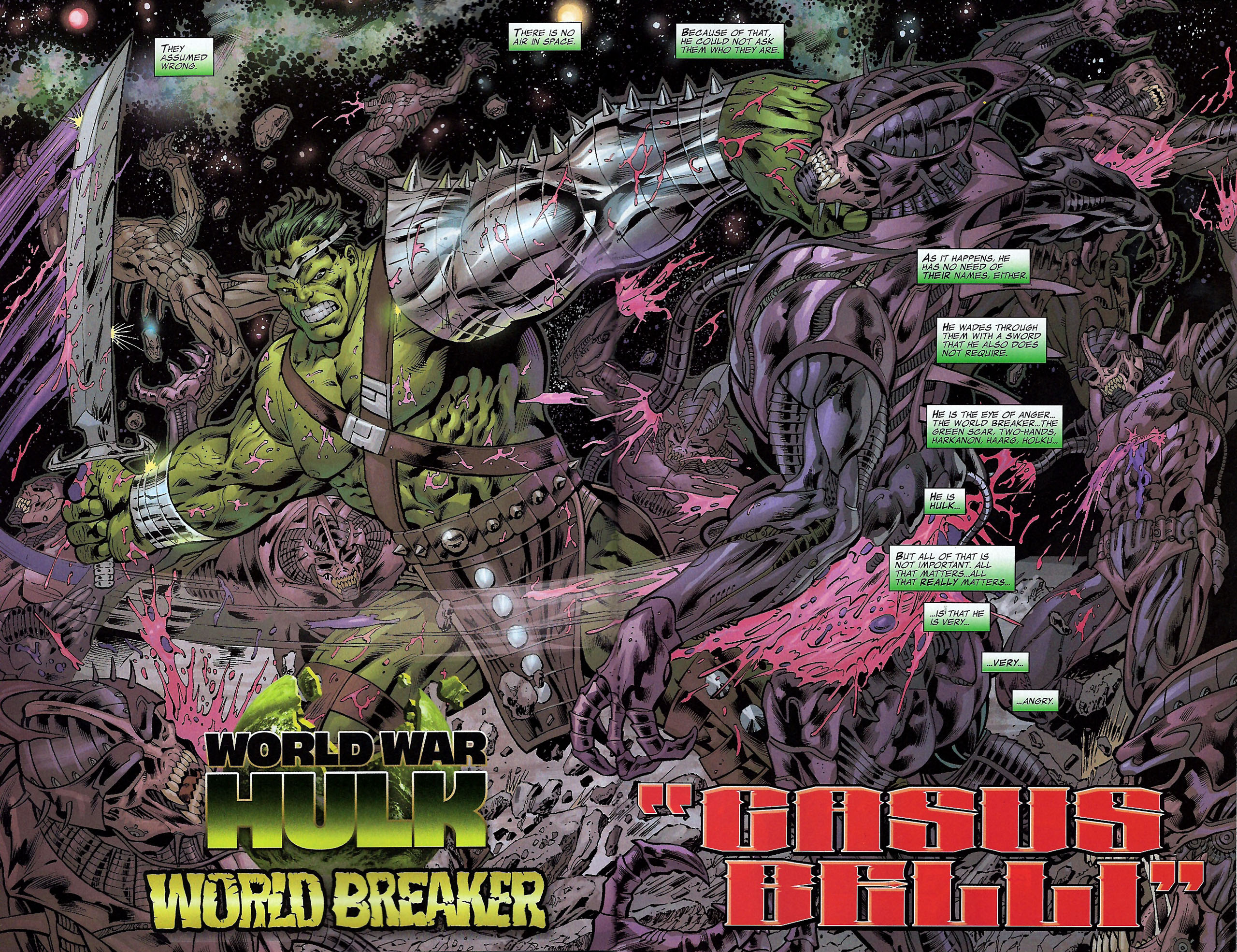 Read online World War Hulk Prologue: World Breaker comic -  Issue # Full - 4