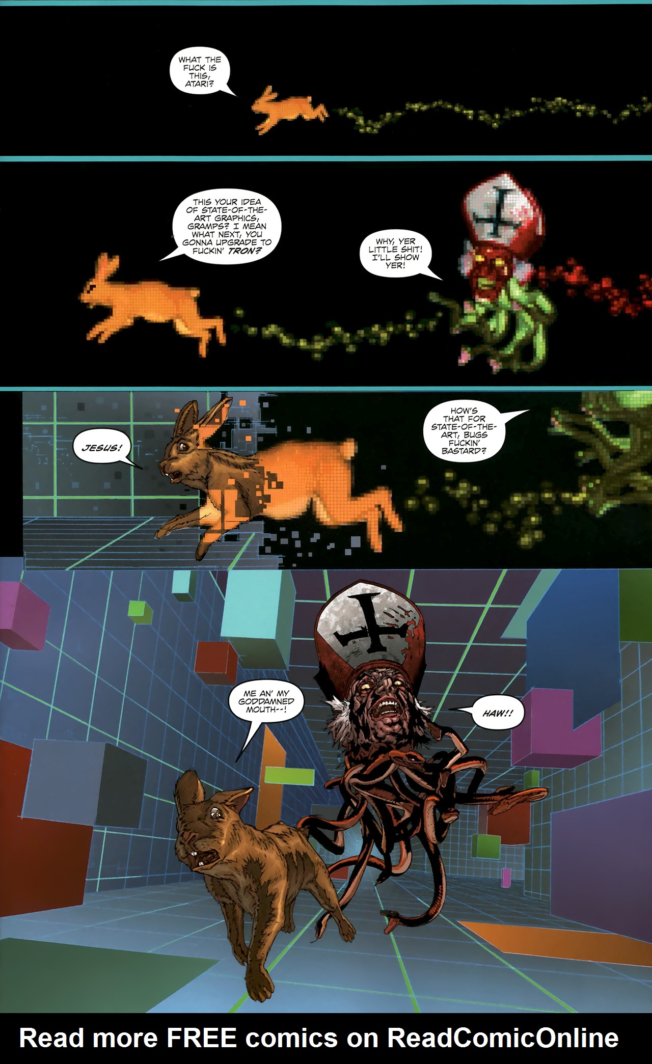 Read online Chronicles of Wormwood: The Last Battle comic -  Issue #5 - 8