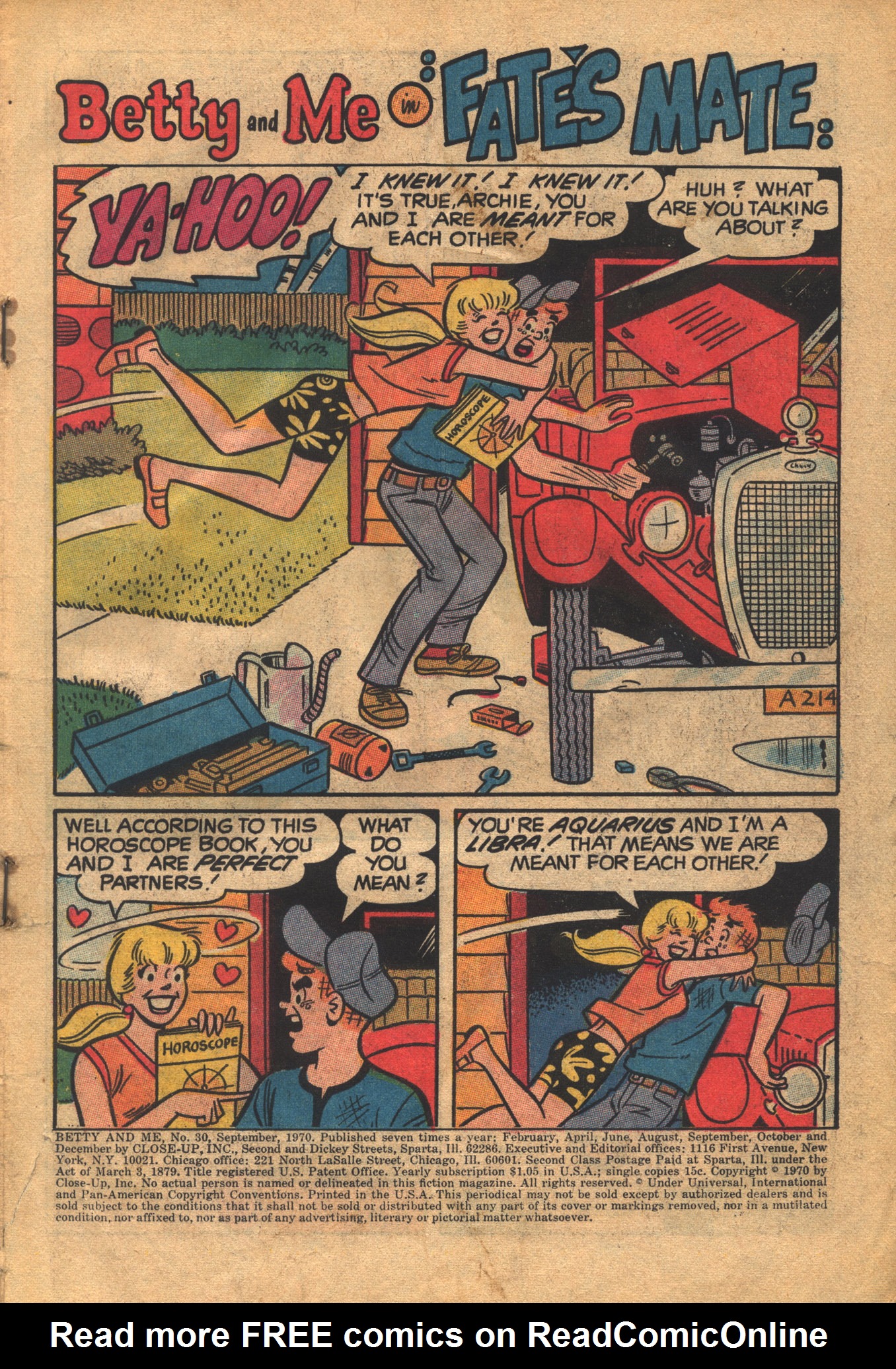 Read online Betty and Me comic -  Issue #30 - 3