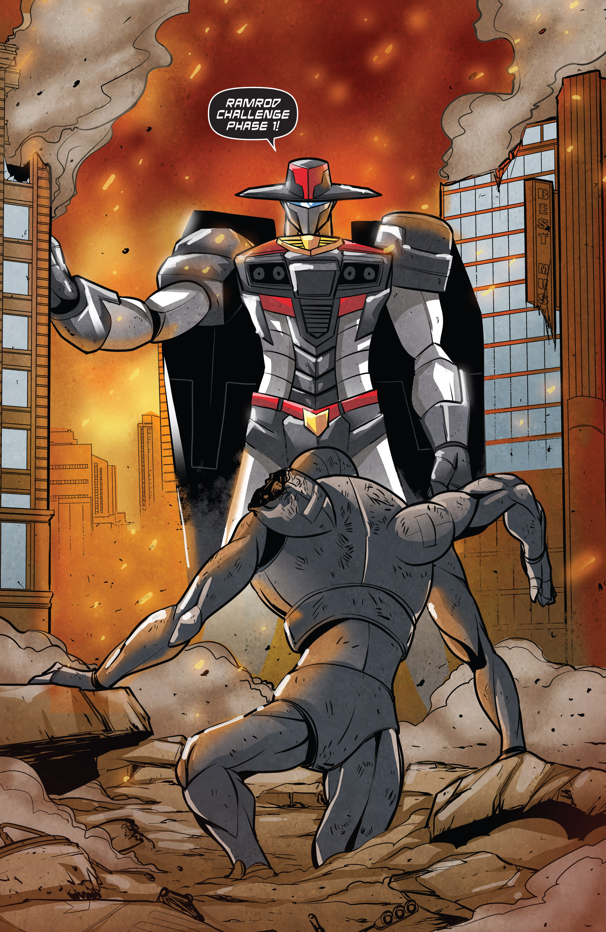 Read online Saber Rider and the Star Sheriffs comic -  Issue #4 - 14
