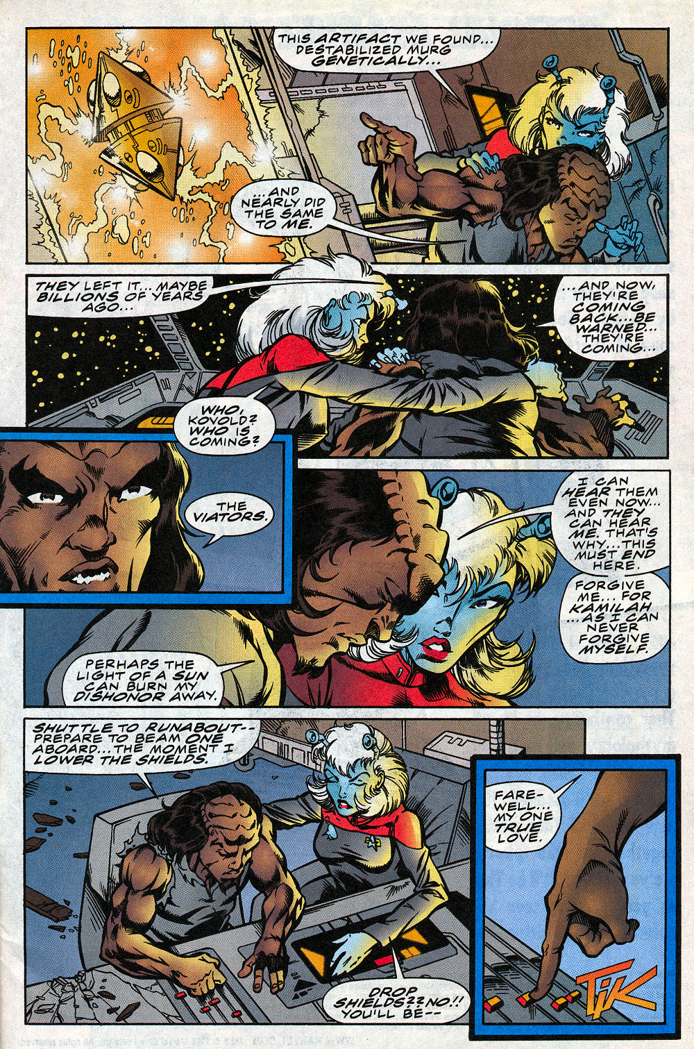 Read online Star Trek: Starfleet Academy (1996) comic -  Issue #19 - 28