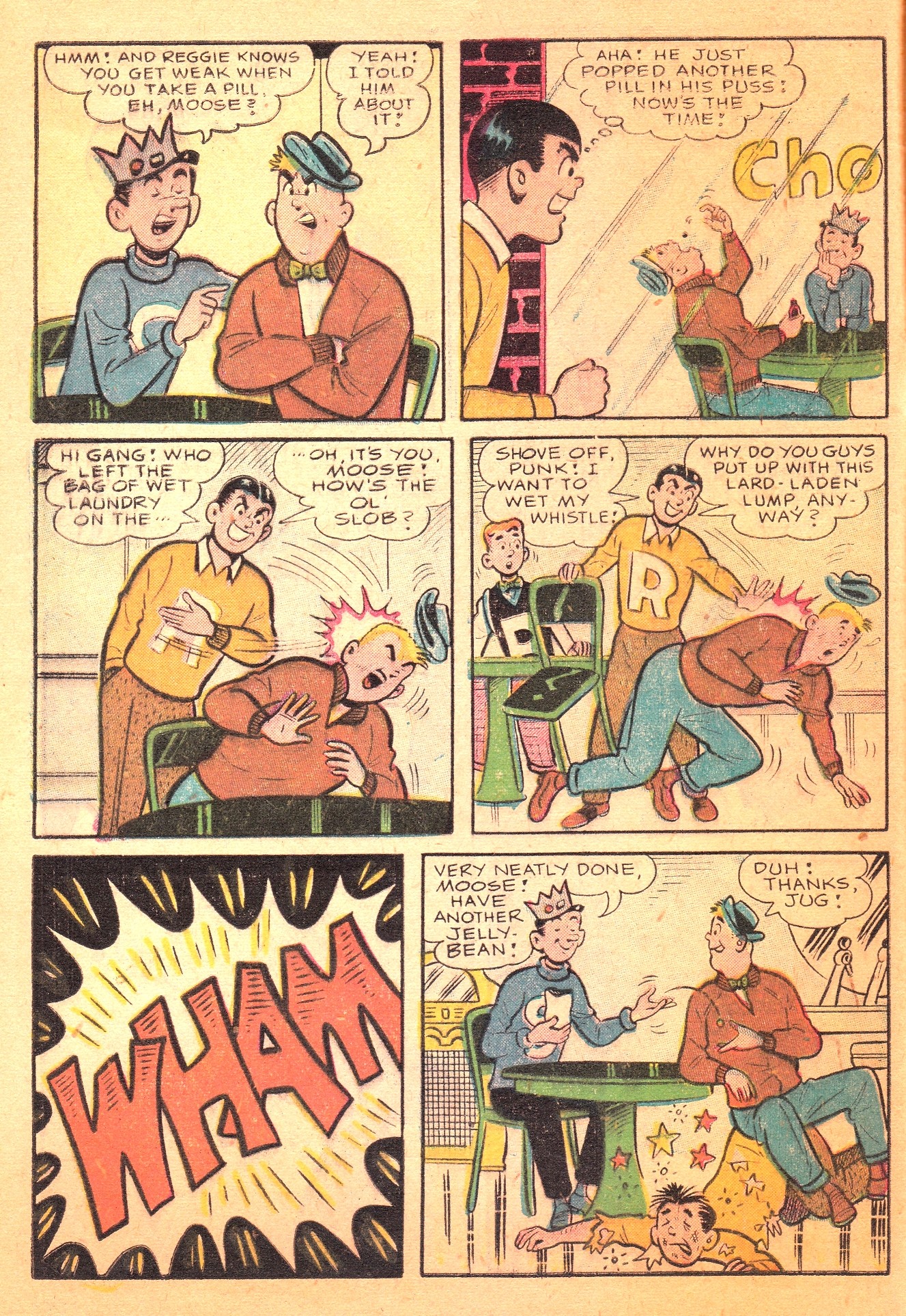 Read online Archie's Rival Reggie comic -  Issue #10 - 6