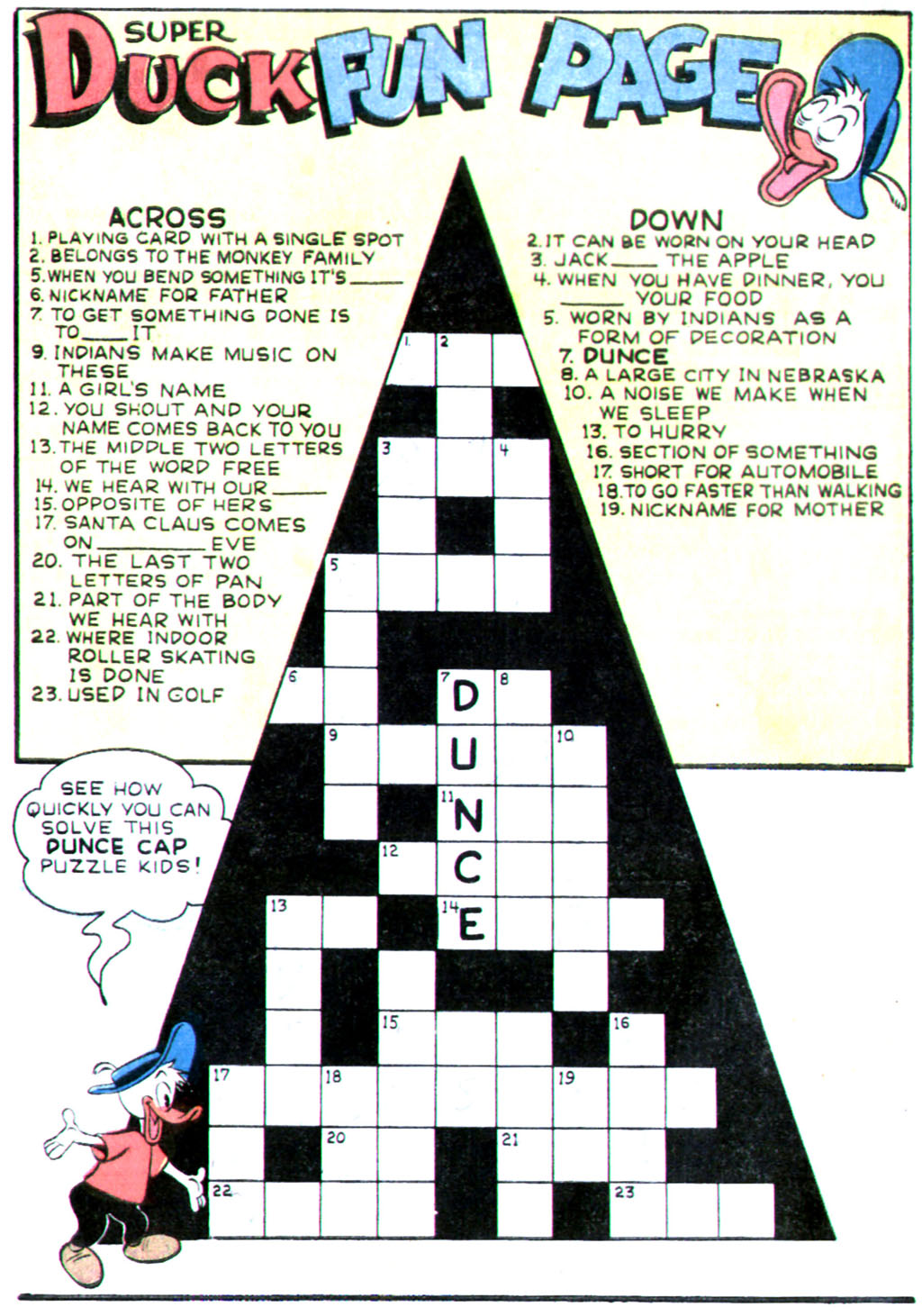 Read online Super Duck Comics comic -  Issue #82 - 27