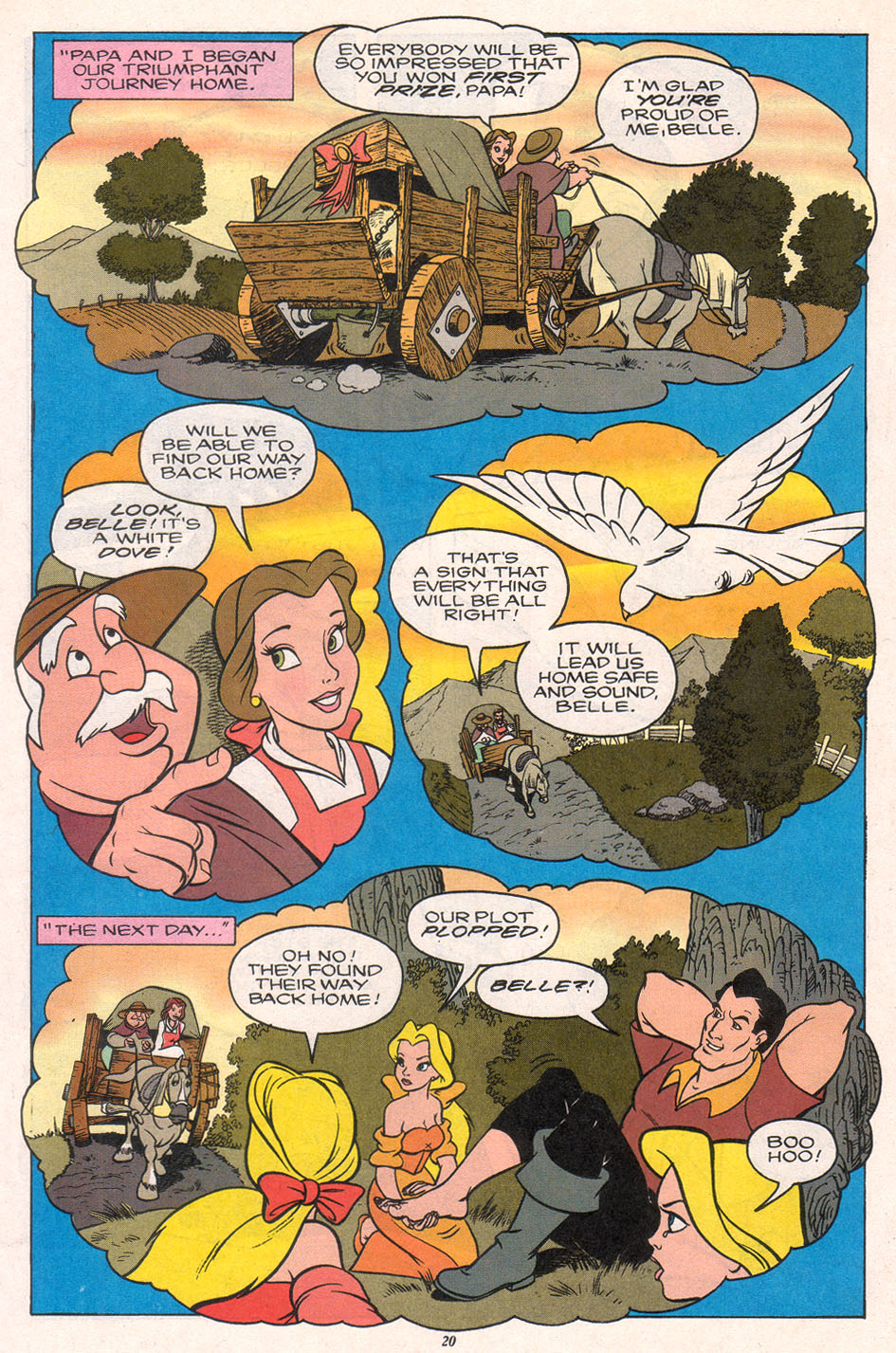Read online Disney's Beauty and the Beast comic -  Issue #8 - 22