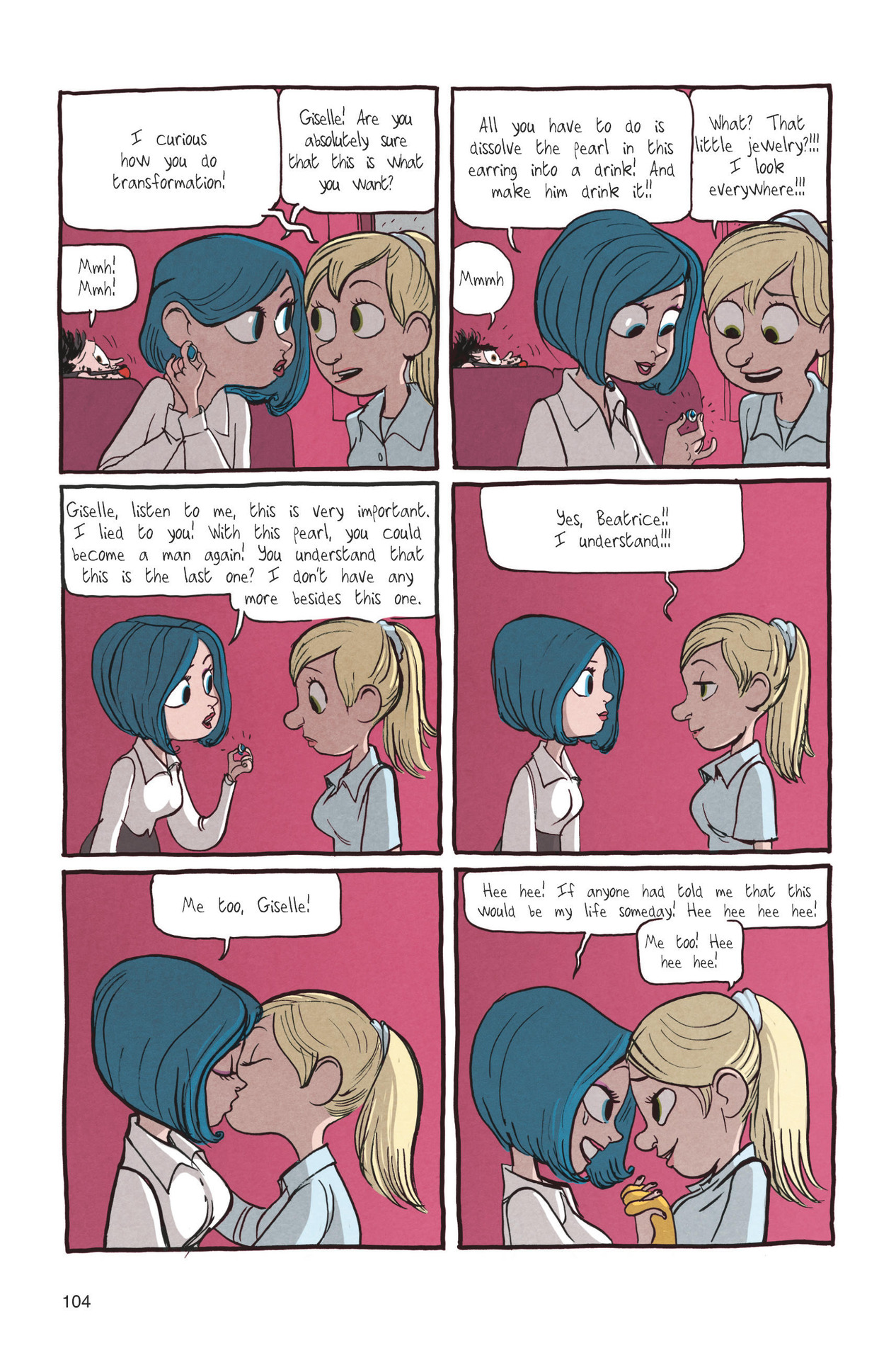 Read online Giselle & Beatrice comic -  Issue # TPB - 104