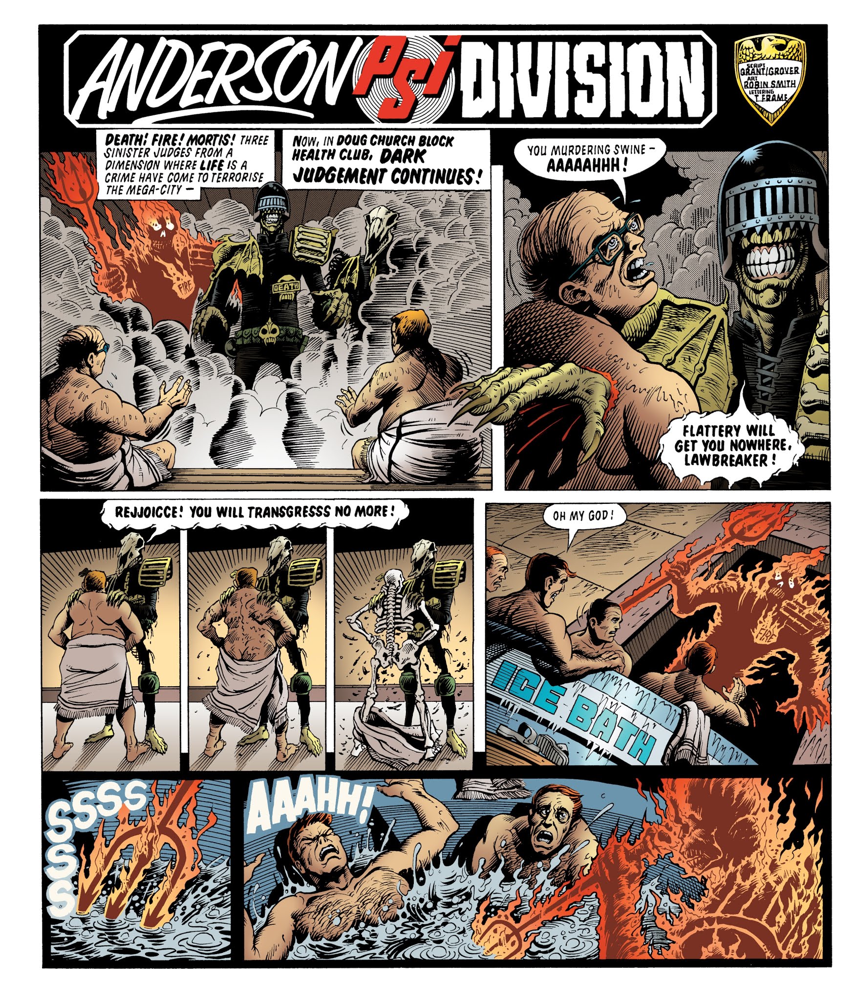 Read online Judge Dredd Classics: The Dark Judges comic -  Issue # TPB - 102