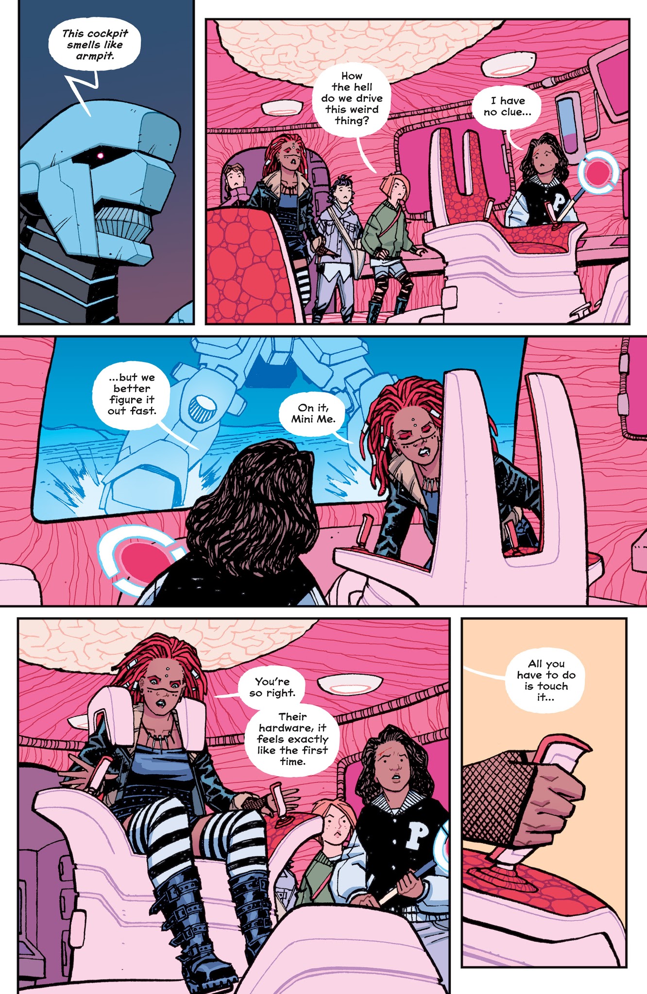 Read online Paper Girls comic -  Issue #20 - 24