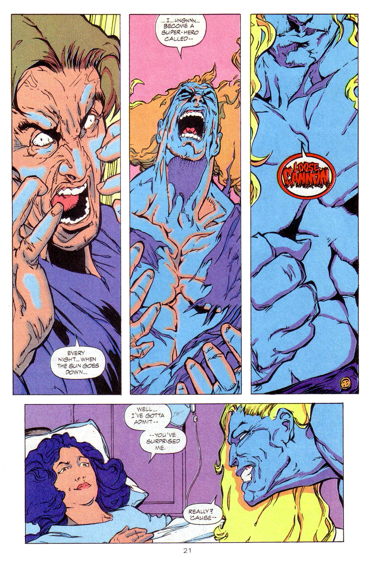 Read online Loose Cannon comic -  Issue #4 - 20