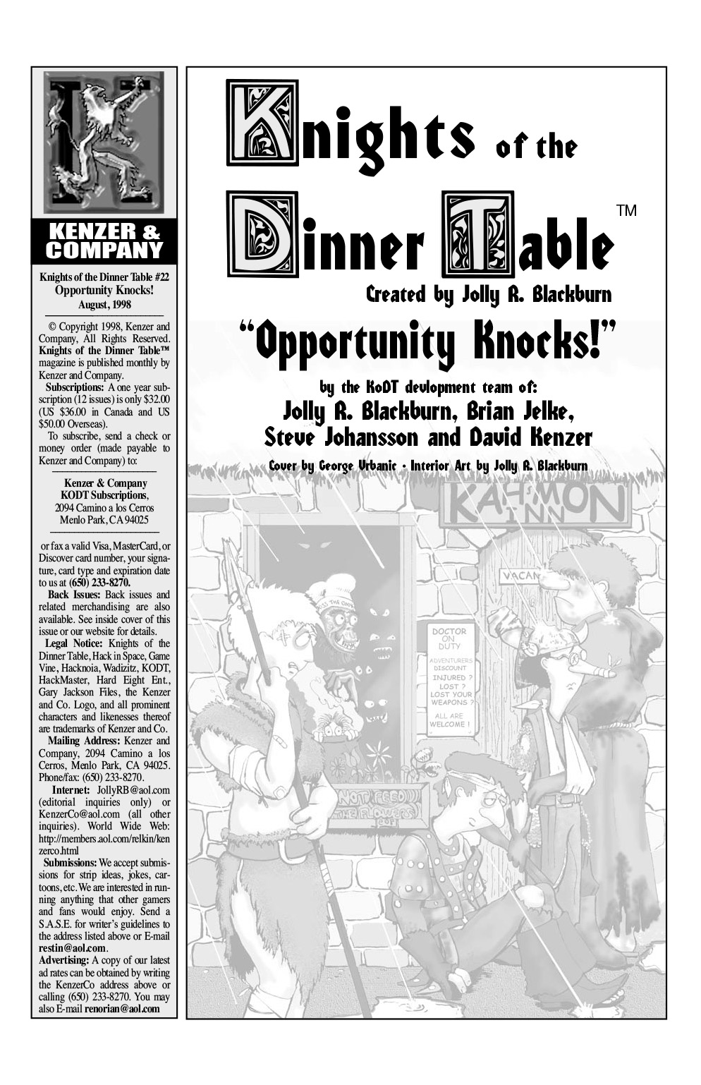 Read online Knights of the Dinner Table comic -  Issue #22 - 3