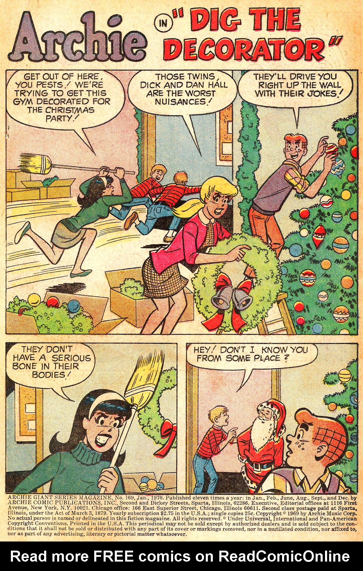 Read online Archie Giant Series Magazine comic -  Issue #169 - 3