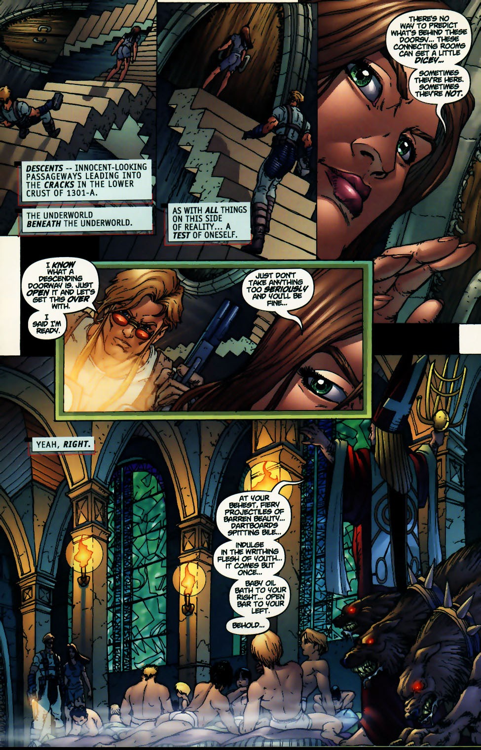 Read online Hellcop comic -  Issue #3 - 4