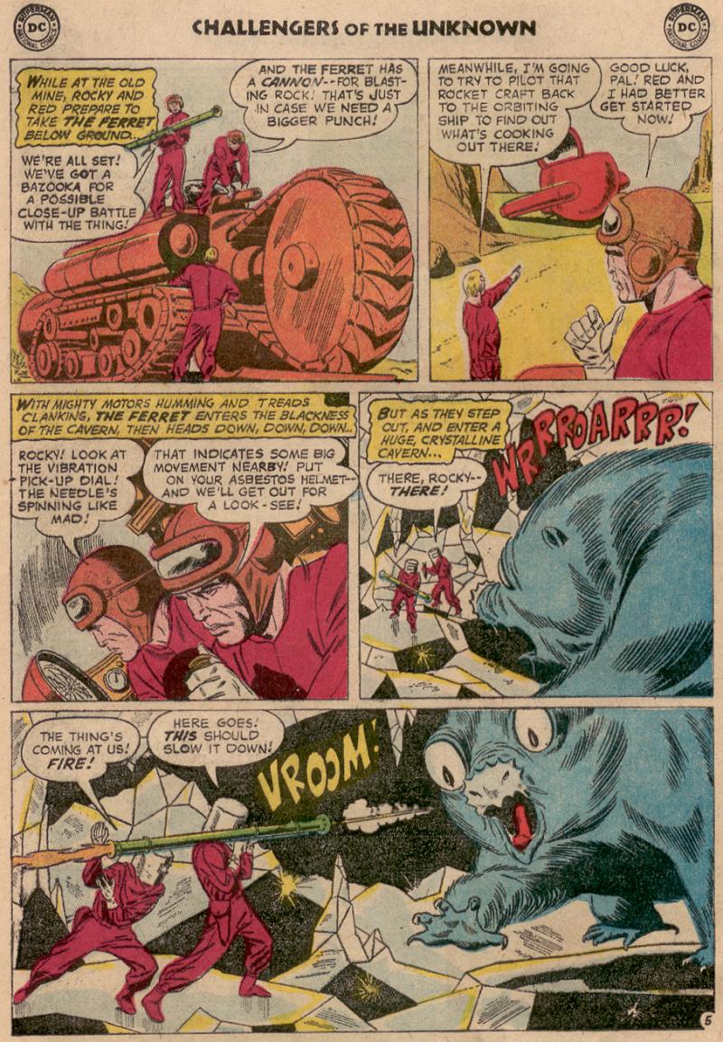 Read online Challengers of the Unknown (1958) comic -  Issue #9 - 20