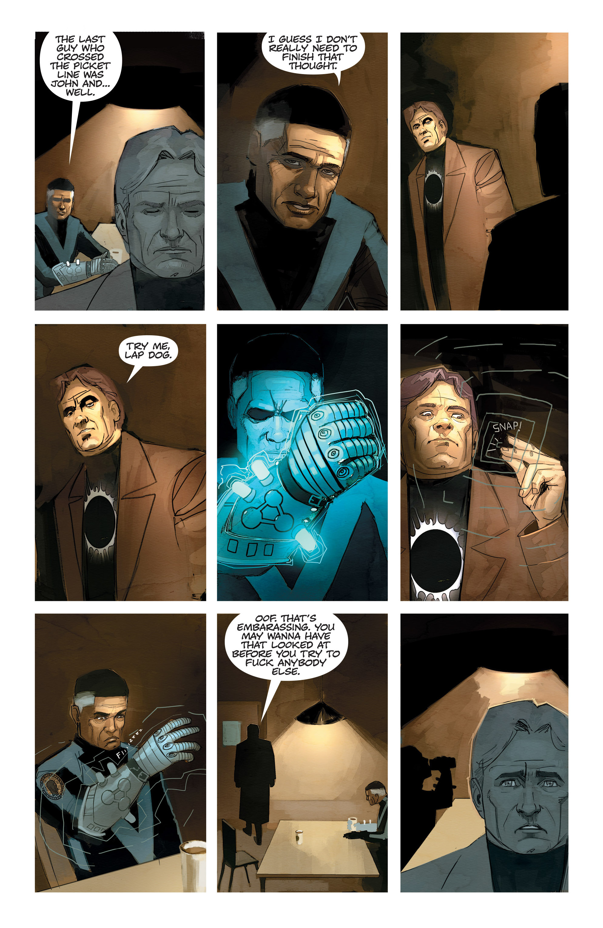 Read online C.O.W.L. comic -  Issue #10 - 19