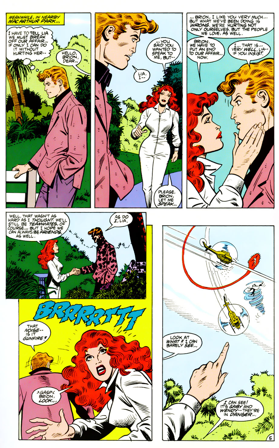 Read online The Outsiders (1985) comic -  Issue #25 - 6