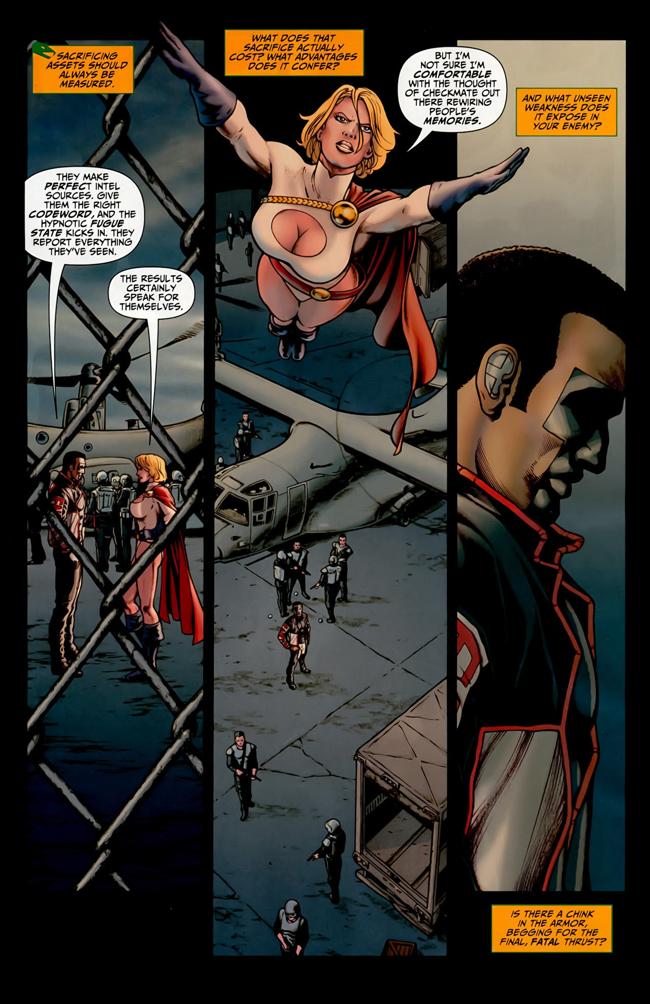Read online JSA vs. Kobra comic -  Issue #1 - 15