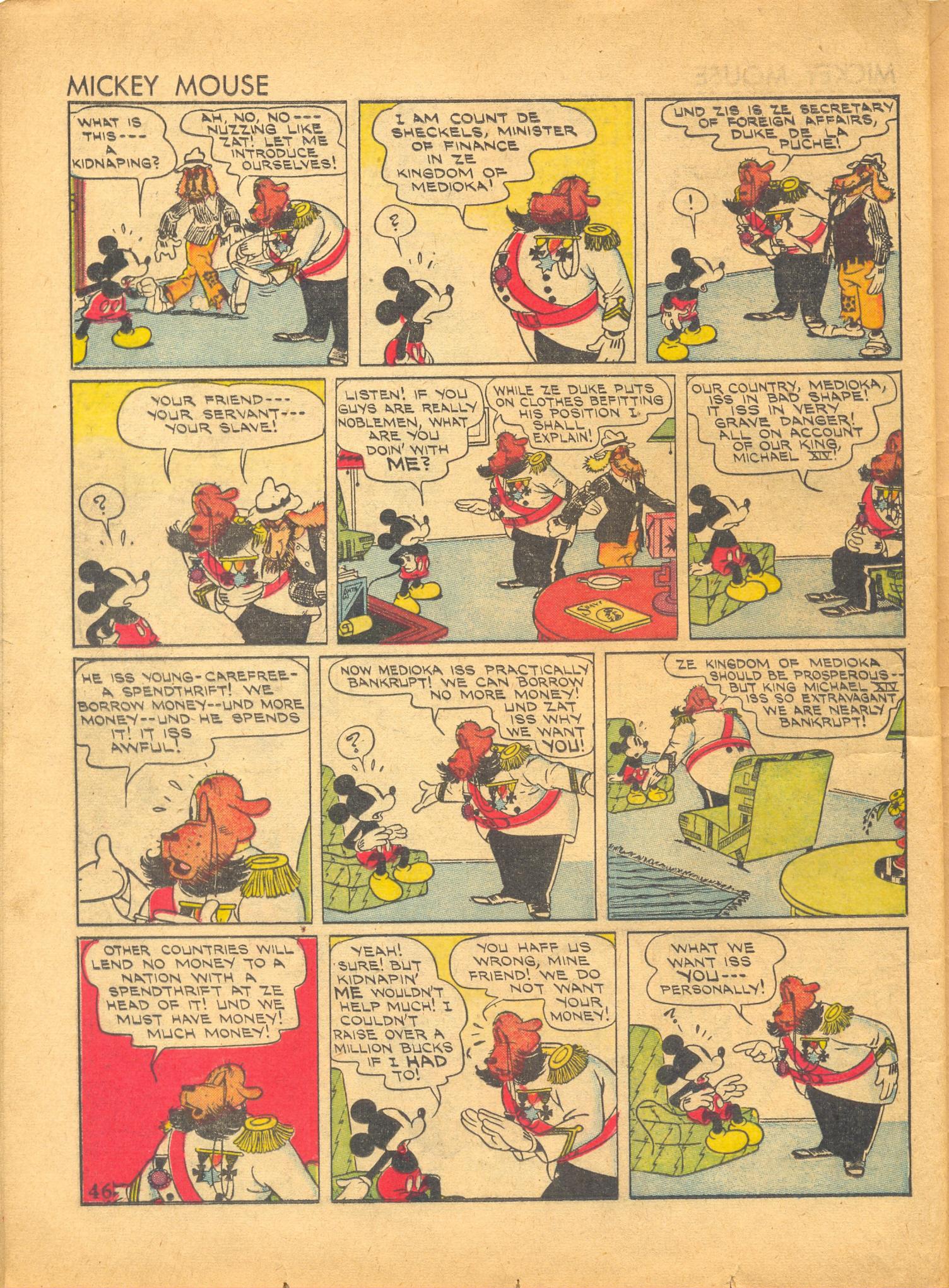 Read online Walt Disney's Comics and Stories comic -  Issue #6 - 48