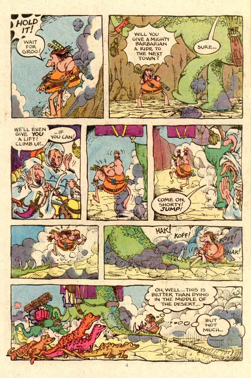 Read online Groo the Wanderer comic -  Issue #3 - 5